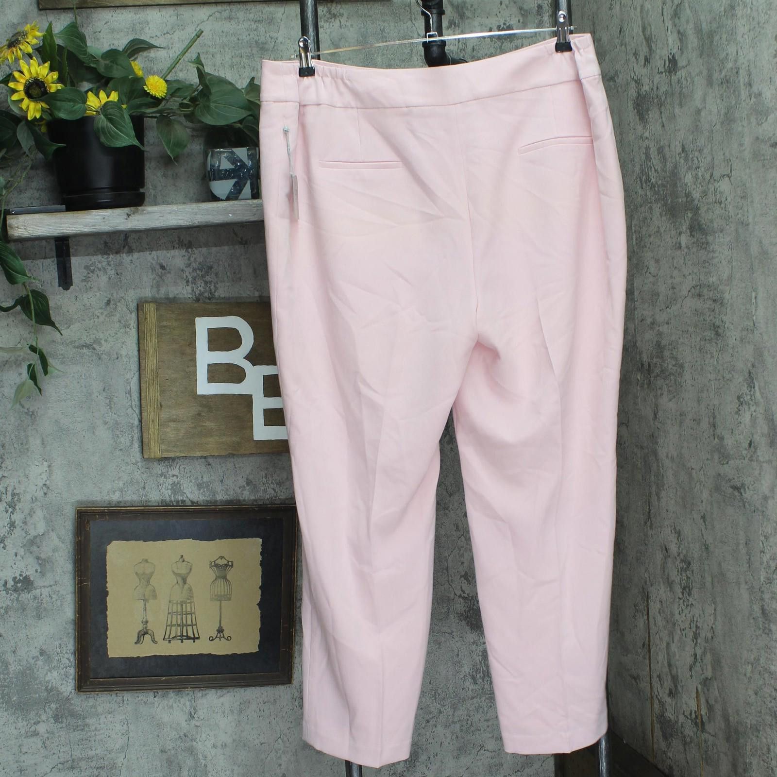 Other Nwt Kasper Size Straight-leg Pants 10891923 Tutu Pink 16w Size 38" / US 16 / IT 52 - 2 Thumbnail