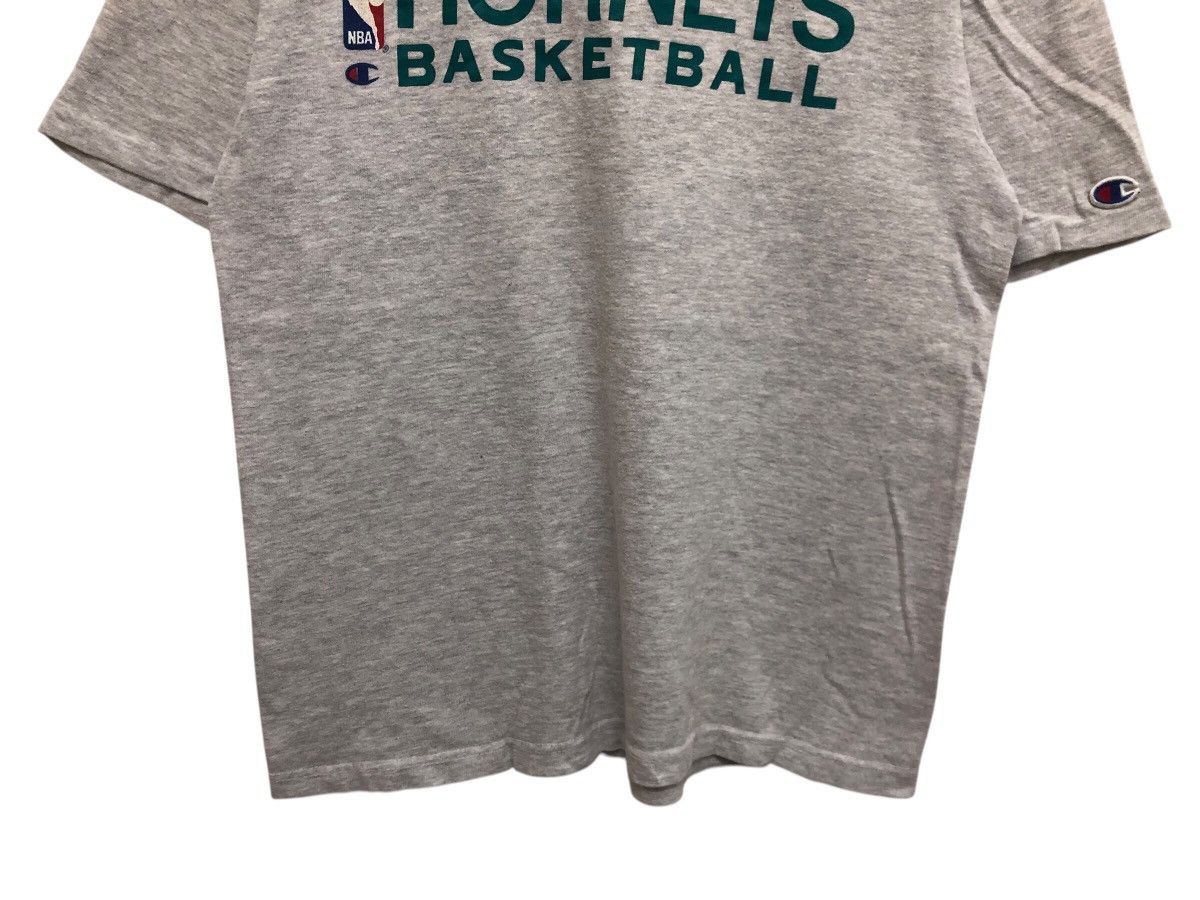 Champion × NBA × Vintage 90s 🔥 HORNETS BASKETBALL NBA MADE IN USA TEE Size US M / EU 48-50 / 2 - 4 Thumbnail