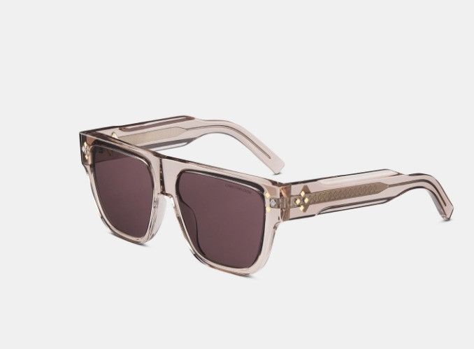 Dior o1w1db11124 Size: OS / Square Sunglasses in Transparent Nude Size ONE SIZE - 2 Thumbnail
