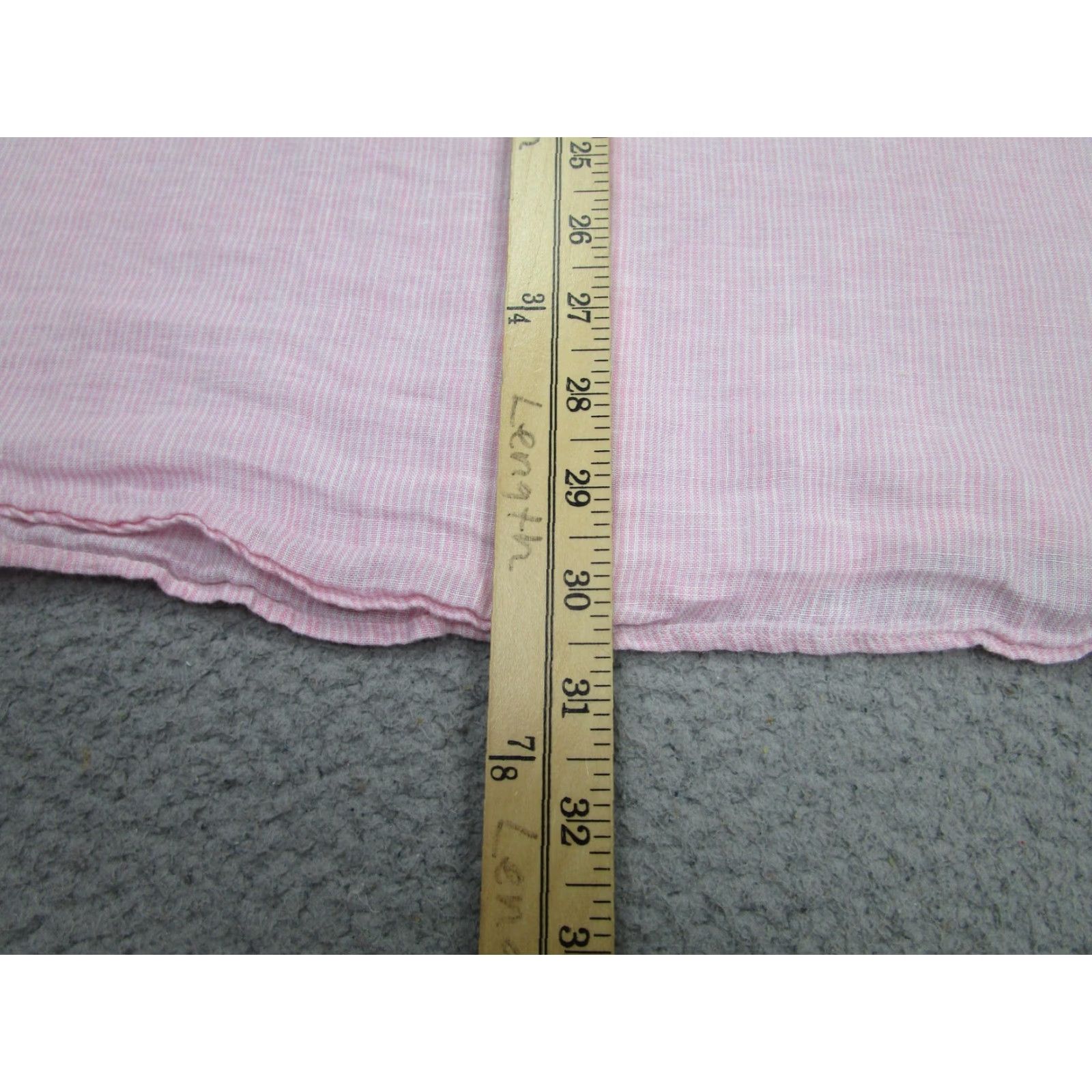Vineyard Vines Vineyard Vines Shirt Mens 2XL Pink Linen Slim Murray Button Down Long Sleeve Size US XXL / EU 58 / 5 - 7 Thumbnail