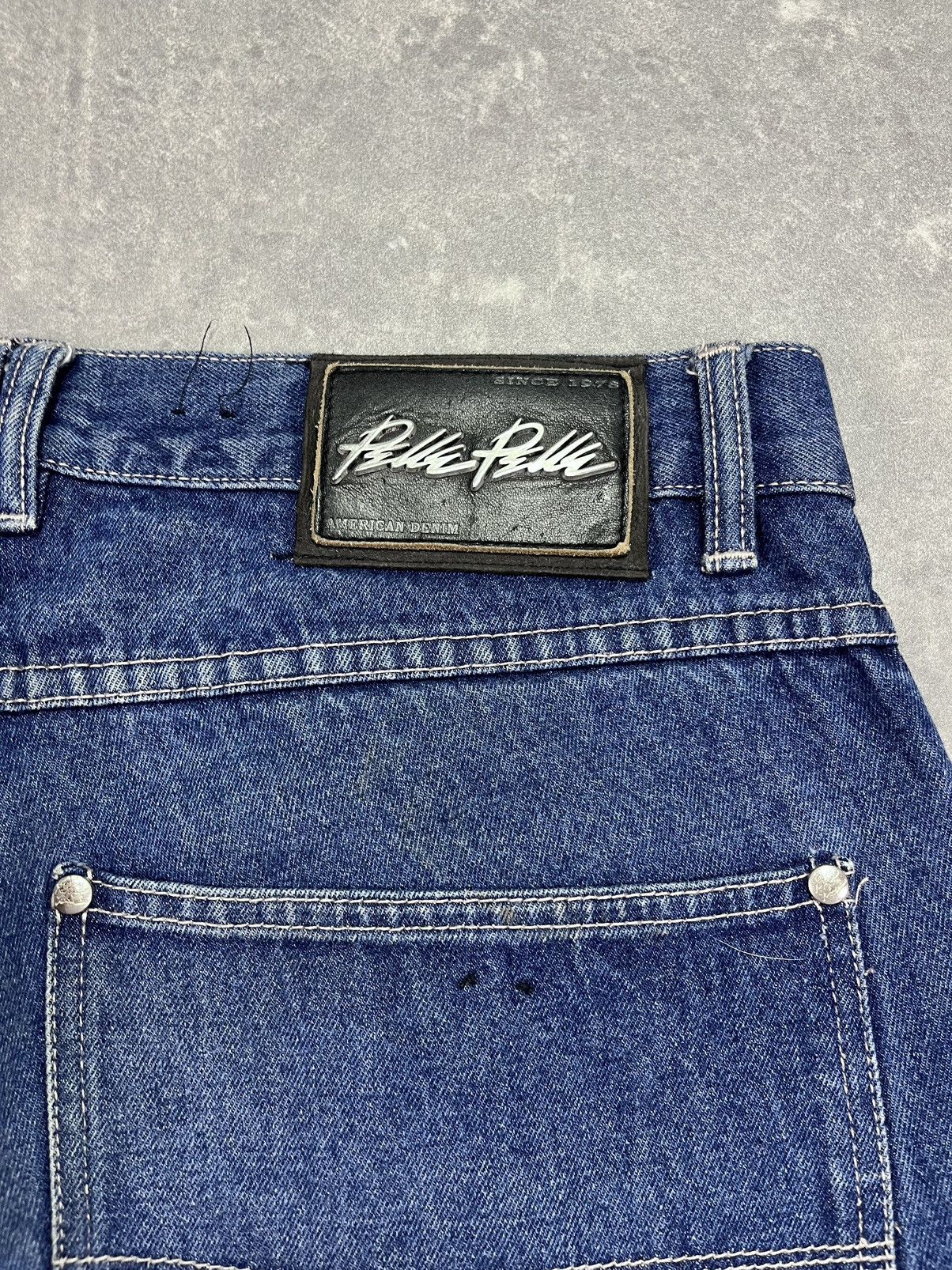 Pelle Pelle Pelle Pelle Marc Buchanan PP Logo Jorts Shorts 36 Baggy Size US 36 / EU 52 - 10 Thumbnail