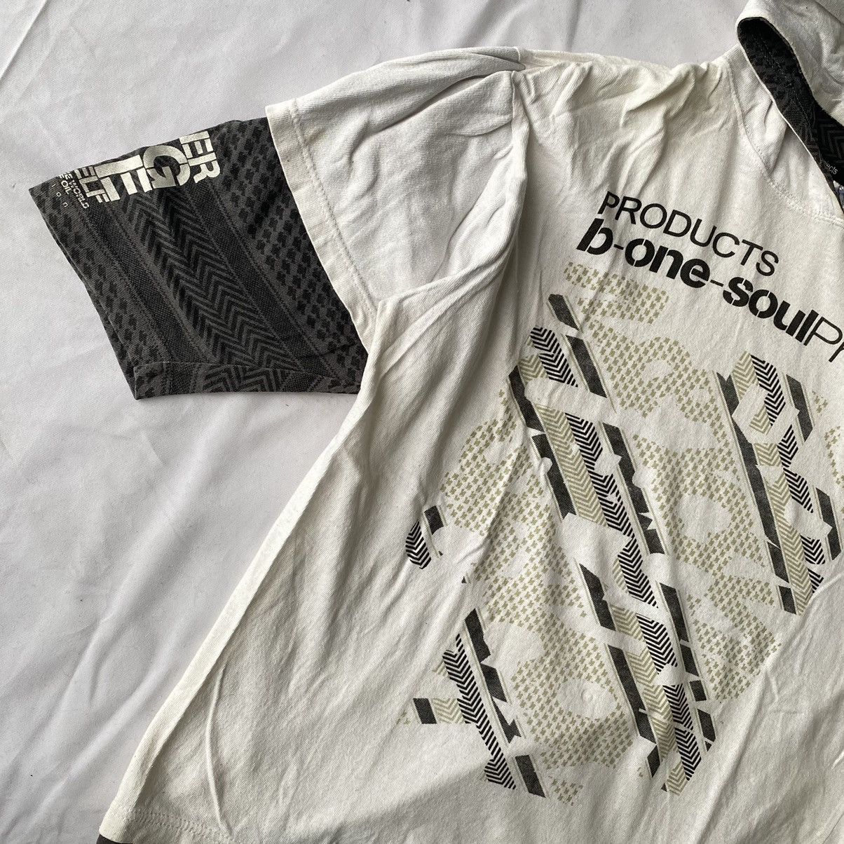 Hysteric Glamour × In The Attic × Yohji Yamamoto Vintage B-One Soul Streetwear Hooded Tees Size US XL / EU 56 / 4 - 4 Thumbnail