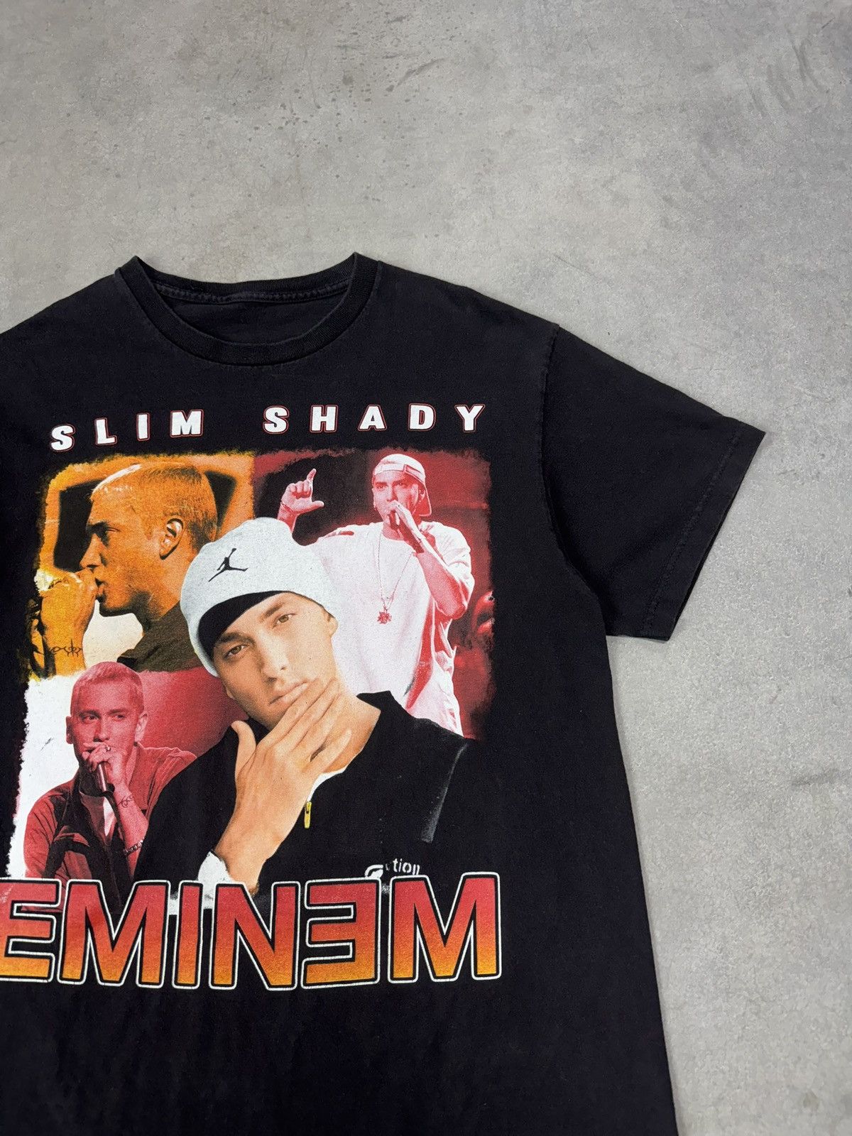 Eminem Vintage Style Eminem Rap Tee Large Black Size US L / EU 52-54 / 3 - 3 Thumbnail