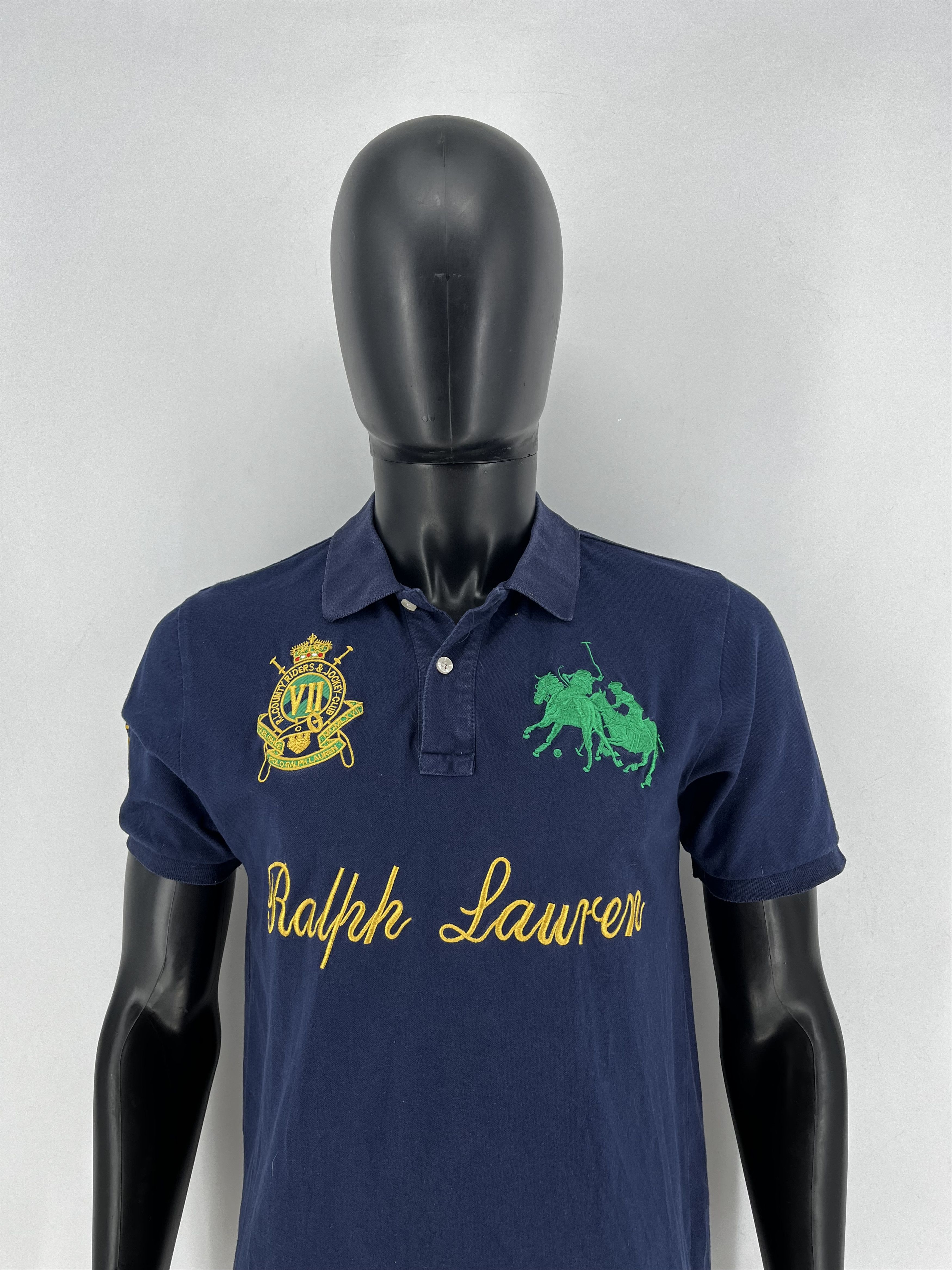 Polo Ralph Lauren Vintage Polo By Ralph Lauren Chief Keef Custom Fit Polo Size US L / EU 52-54 / 3 - 1 Thumbnail