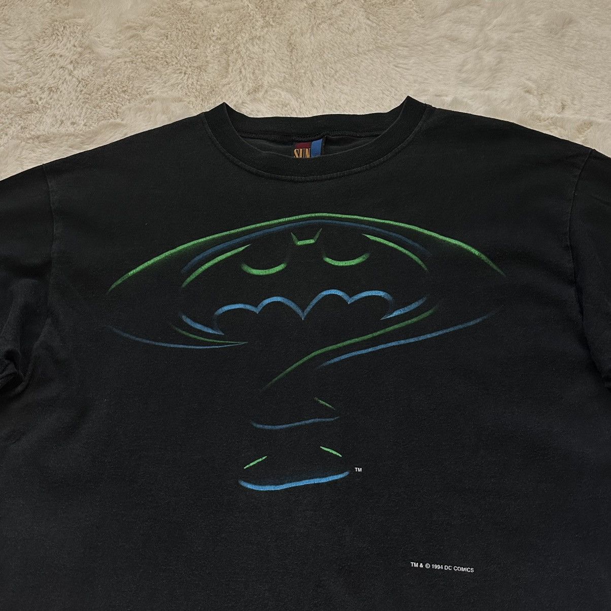 Vintage vintage rare batman tee 1994 Size US L / EU 52-54 / 3 - 2 Thumbnail