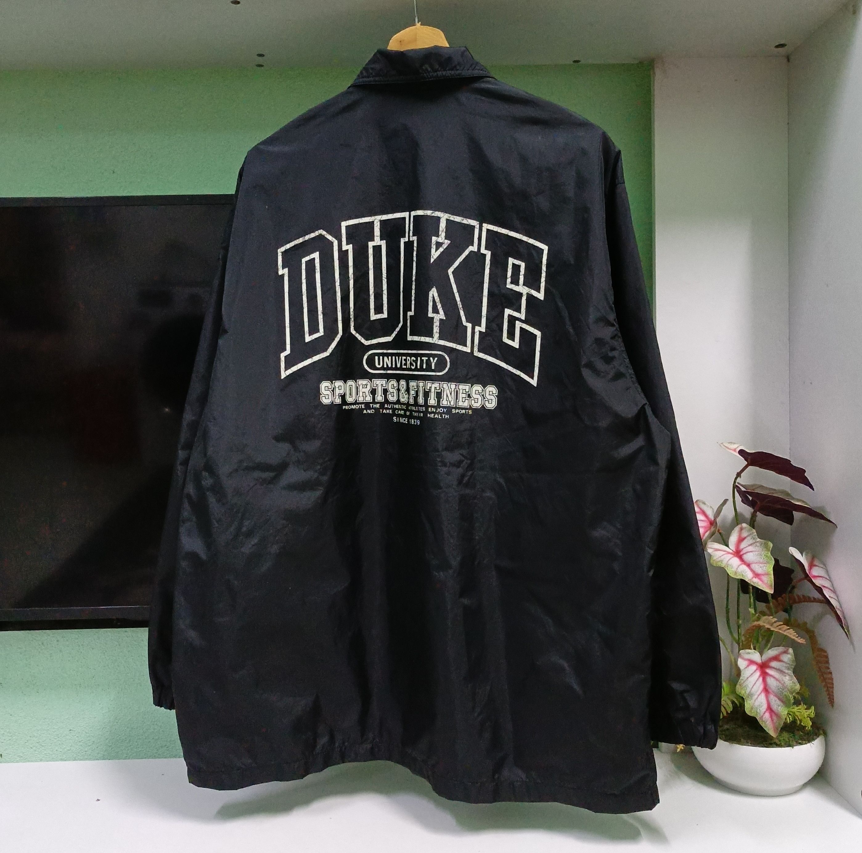 Vintage Vintage Duke University U.S College Coach Jacket Size US L / EU 52-54 / 3 - 5 Thumbnail