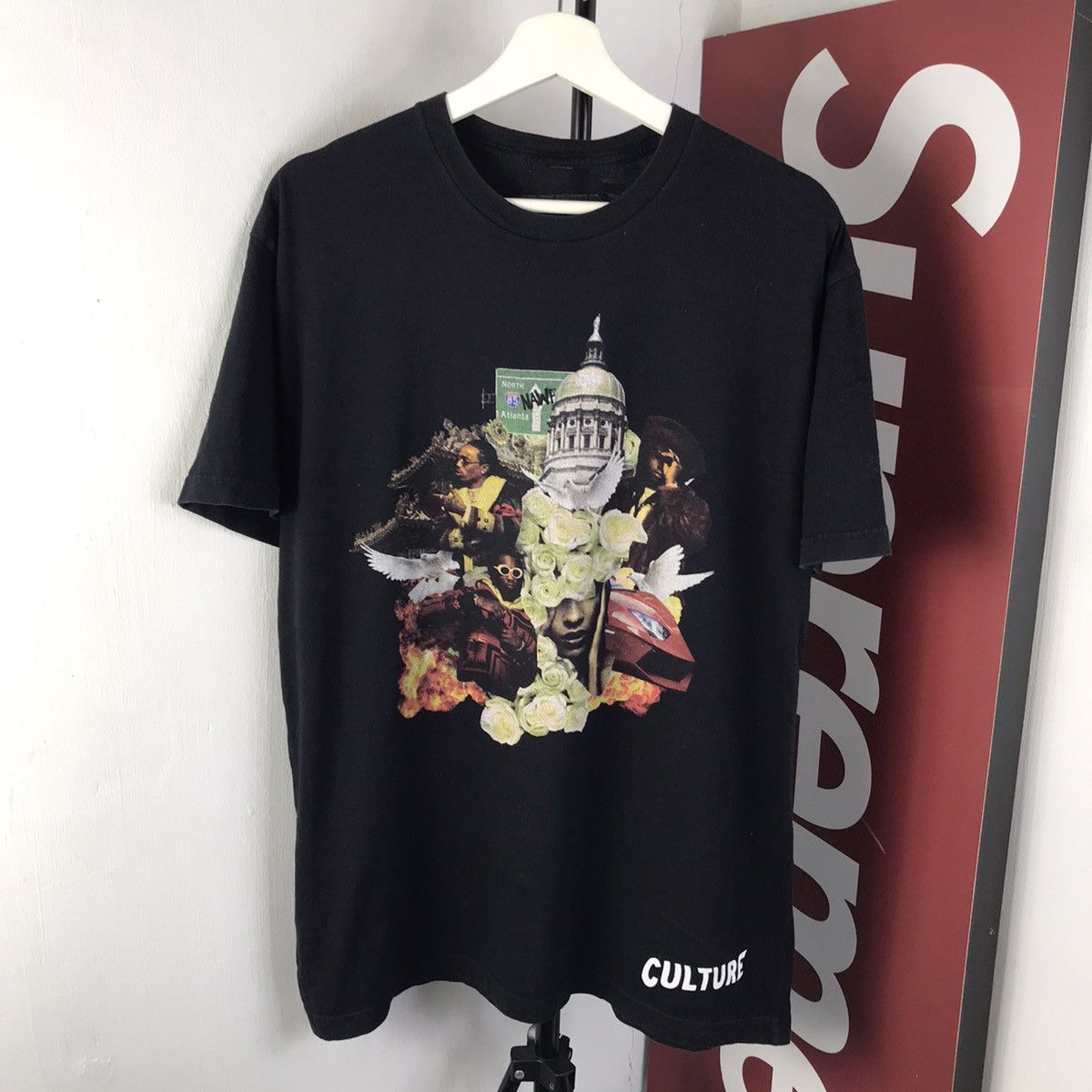 Migos Vintage Migos Young Rich Nation T-Shirt Size US L / EU 52-54 / 3 - 1 Thumbnail