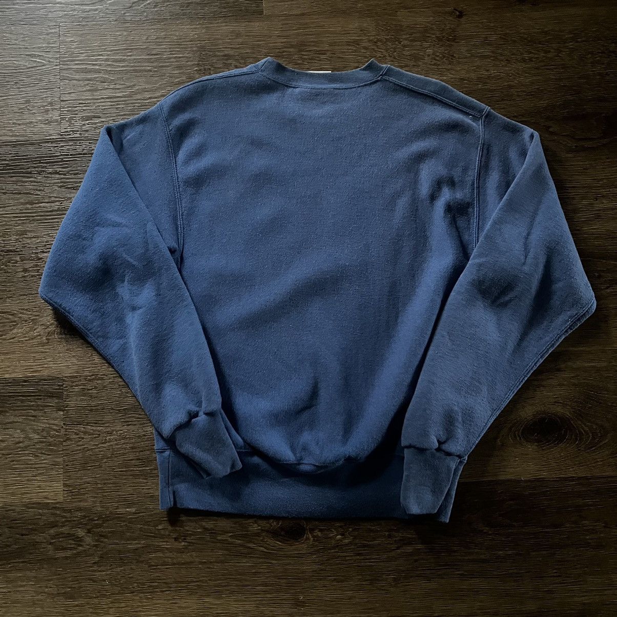 Vintage Vintage Blue Gold Embroidered Crew Neck Size US L / EU 52-54 / 3 - 5 Thumbnail