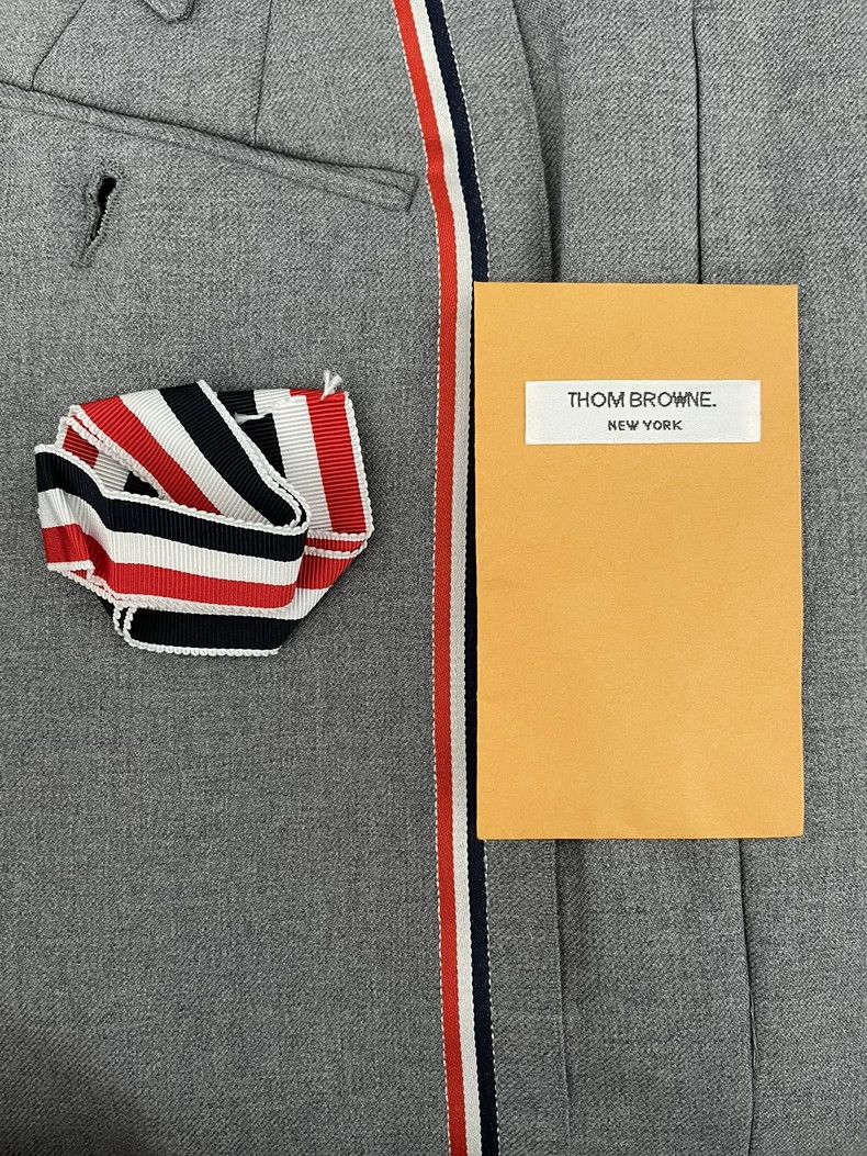 Thom Browne Thom Browne size2 Wool blended trousers Size 38L - 8 Thumbnail