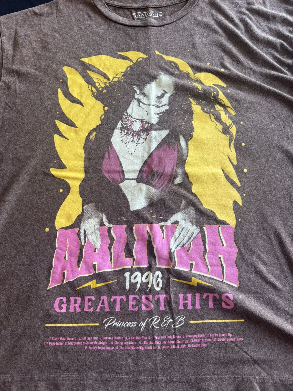 Other Aaliyah Vintage Graphic T-Shirt Size US L / EU 52-54 / 3 - 1 Thumbnail