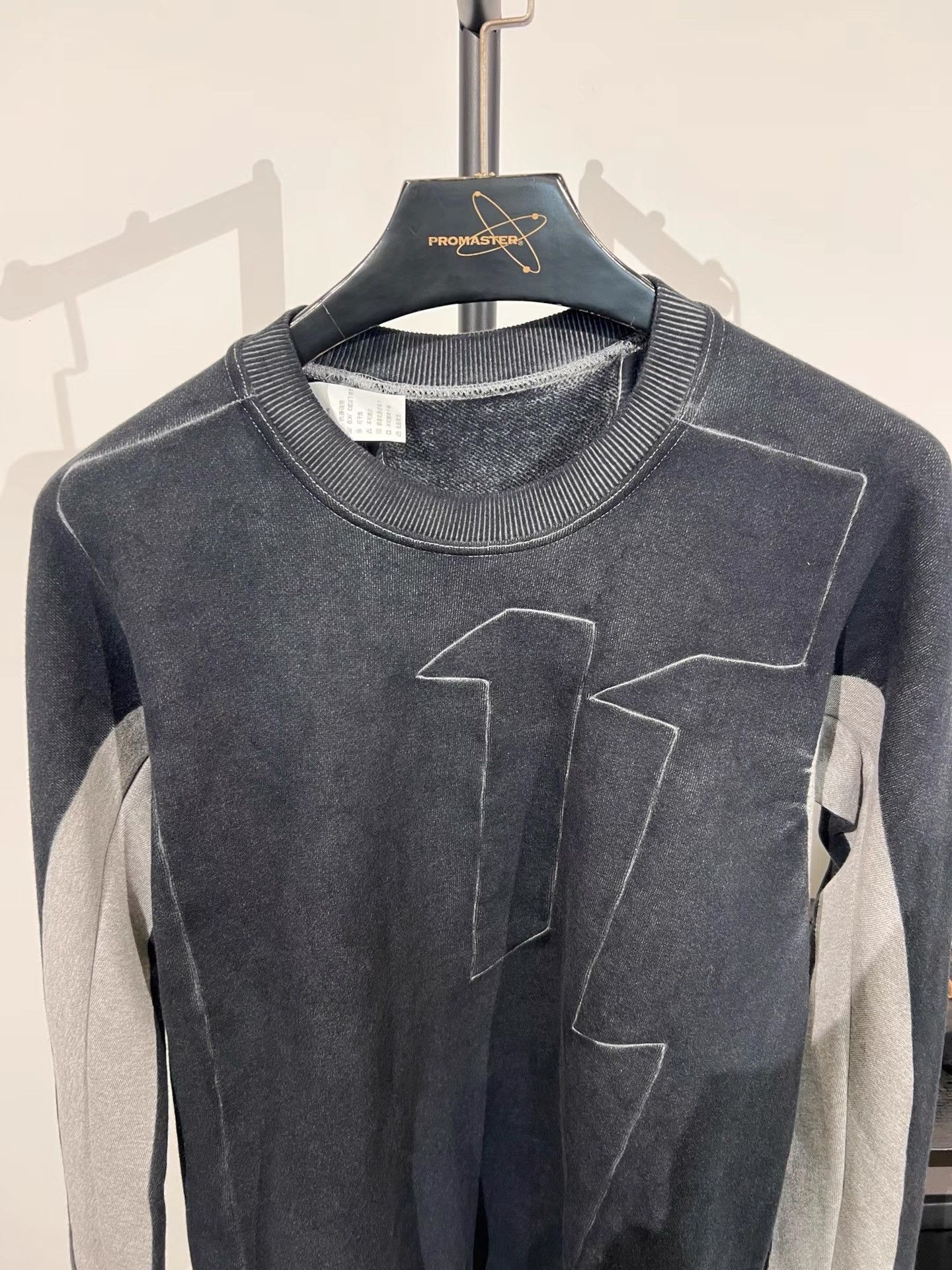 11 By Boris Bidjan Saberi 11by BBS CR1 Washed Pullover K35 Size US S / EU 44-46 / 1 - 3 Thumbnail
