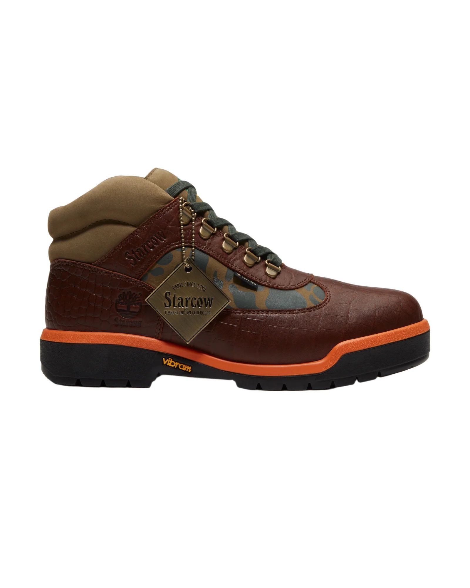 Timberland TIMBERLAND X STARCOW FIELD BOOT MID GTX BROWN/CAMO Size US 13 / EU 46 - 6 Thumbnail