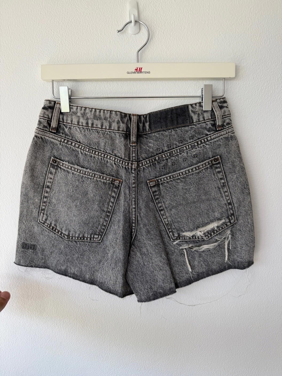 Ksubi new ksubi womens denim rider shorts grey 28 30 10 12 Size 28" / US 6 / IT 42 - 4 Thumbnail