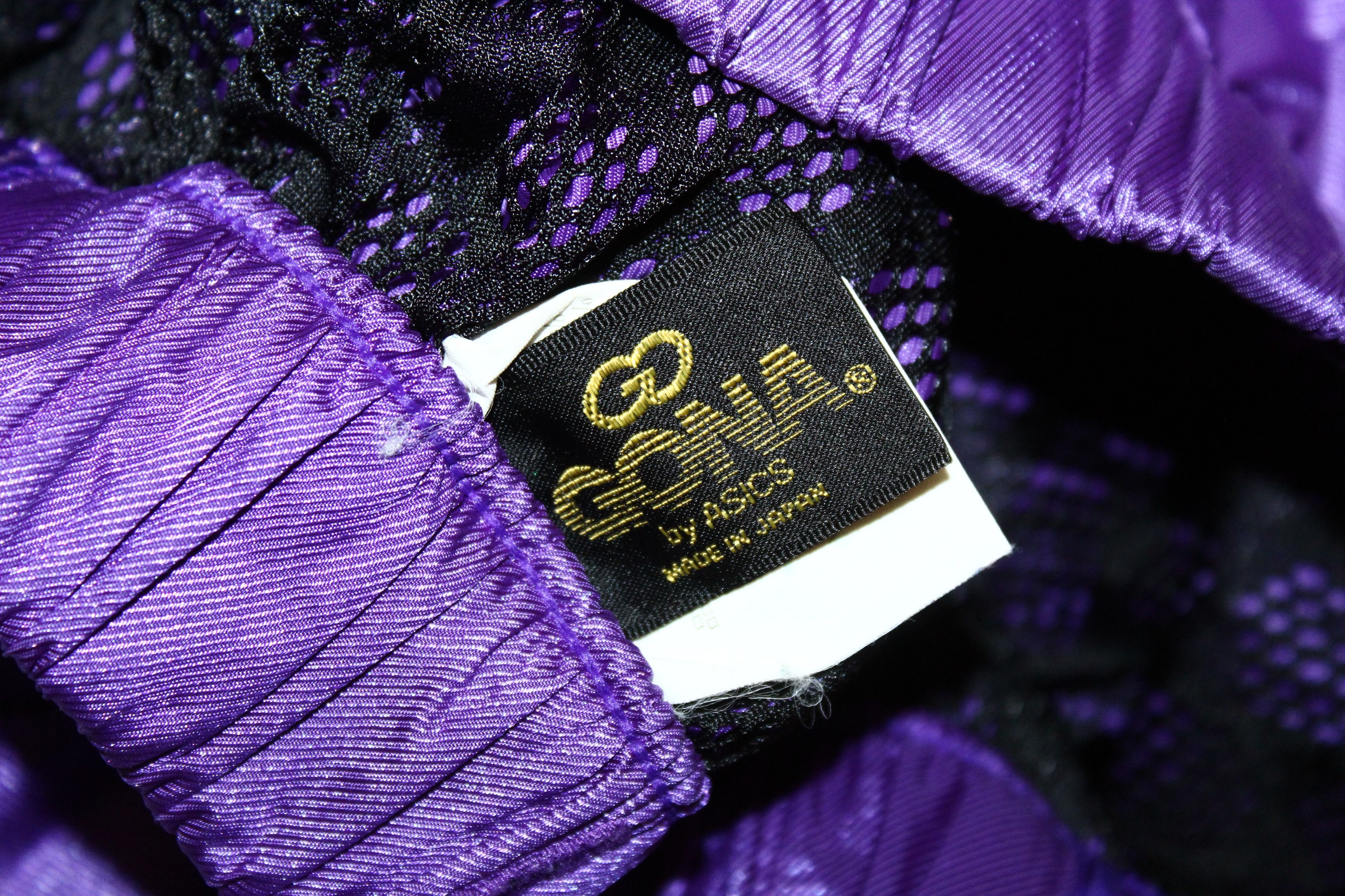 Asics 🔥RARE VTG🔥 GONA by ASICS Nylon Tapered Sweetpants Size US 31 - 10 Thumbnail