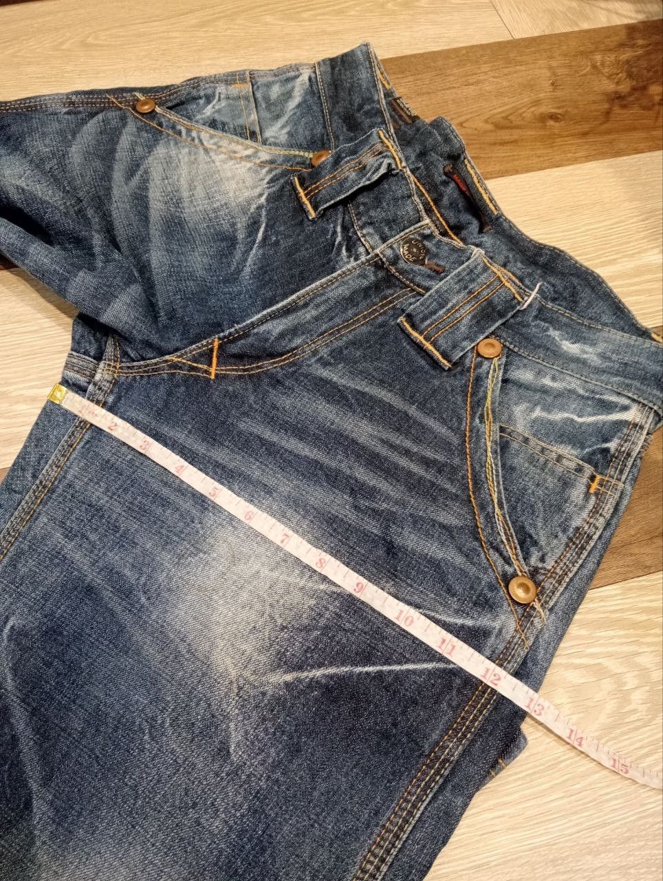 Japanese Brand BLUEWAY JAPAN UNION MADE MODERN VINTAGE WIDE BAGGY DENIM Size US 30 / EU 46 - 19 Thumbnail