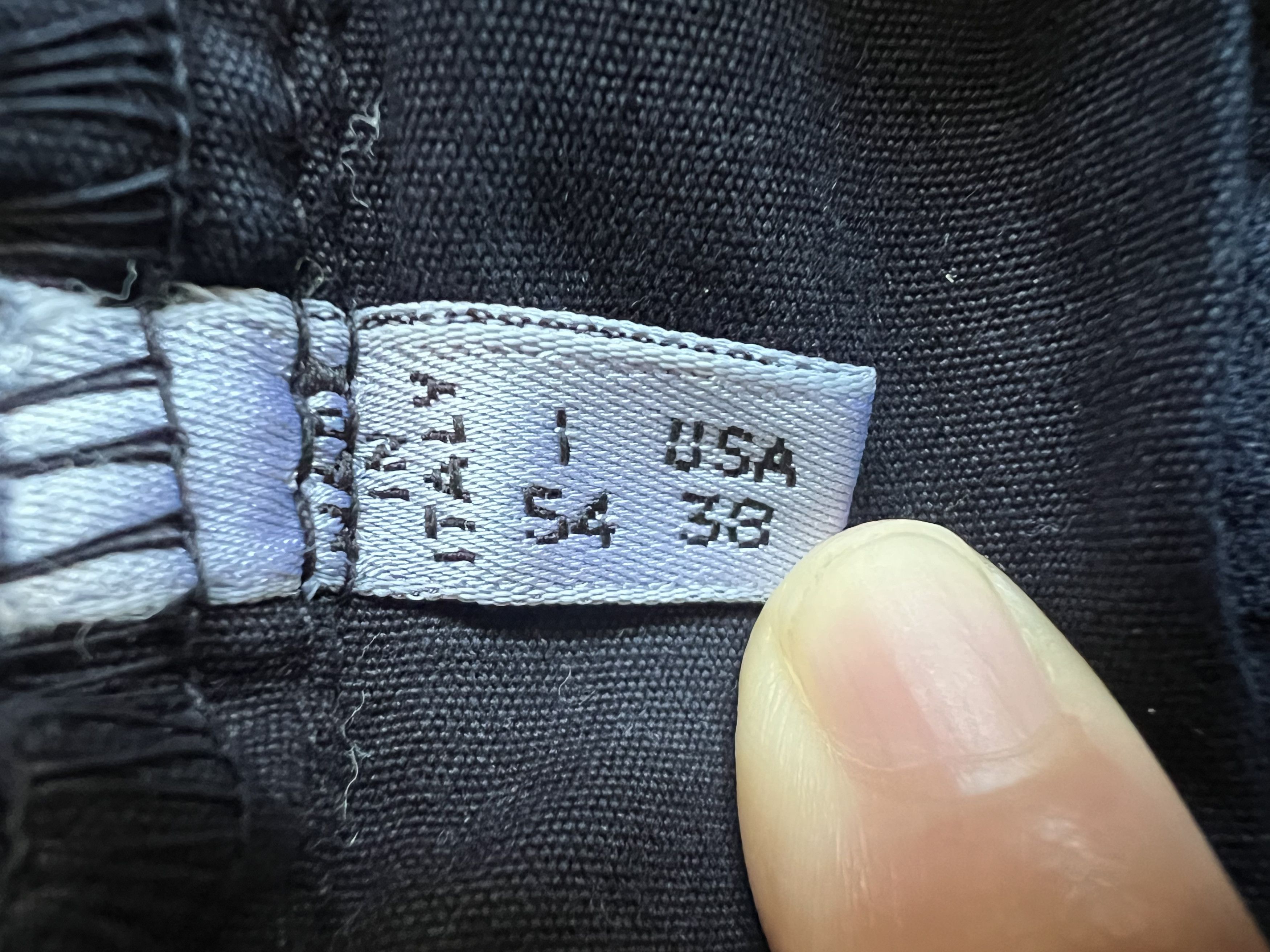 Armani × Giorgio Armani × Vintage Vintage Armani Dark Blue Trousers Italy Size US 38 / EU 54 - 8 Thumbnail