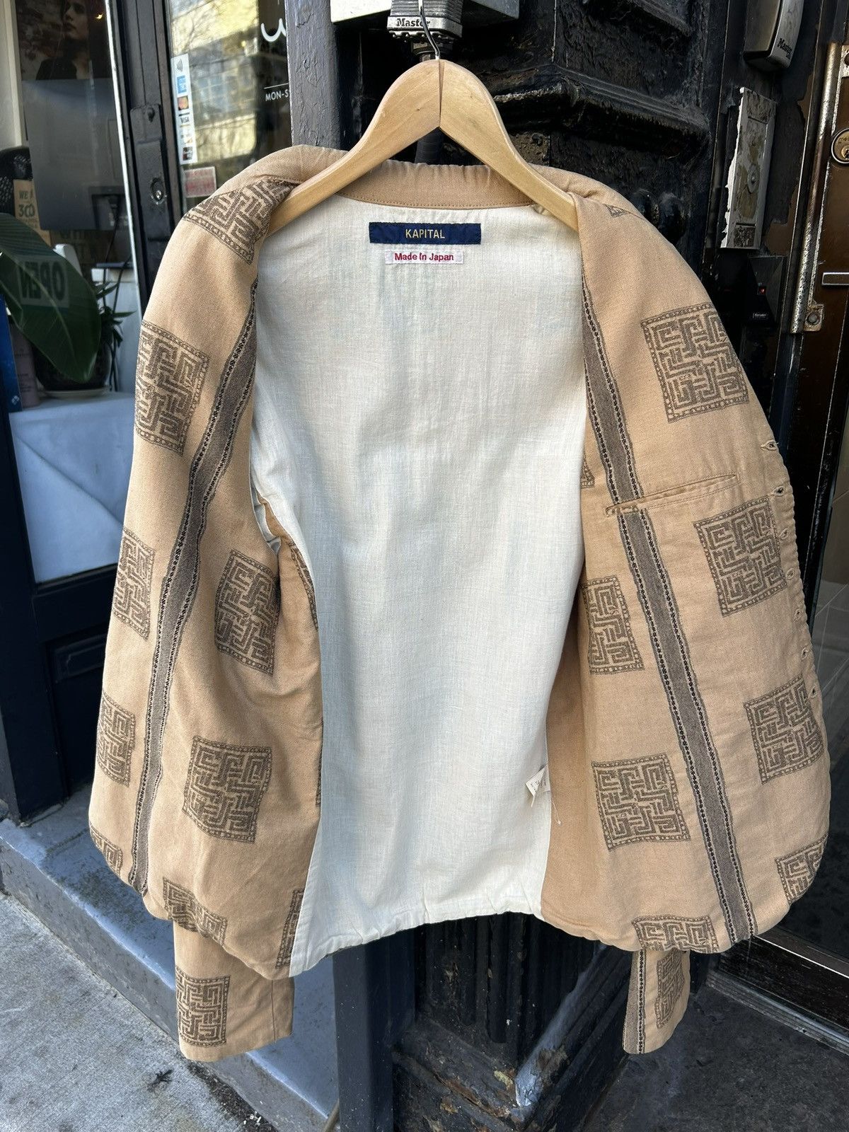 Kapital KAPITAL - Beautiful Jacquard Patterned Tailored Jacket 🎏 Size US M / EU 48-50 / 2 - 4 Thumbnail
