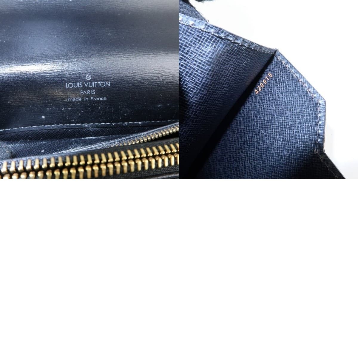 Louis Vuitton Louis Vuitton Epi Concorde Top Handle Bag Black Size ONE SIZE - 8 Thumbnail