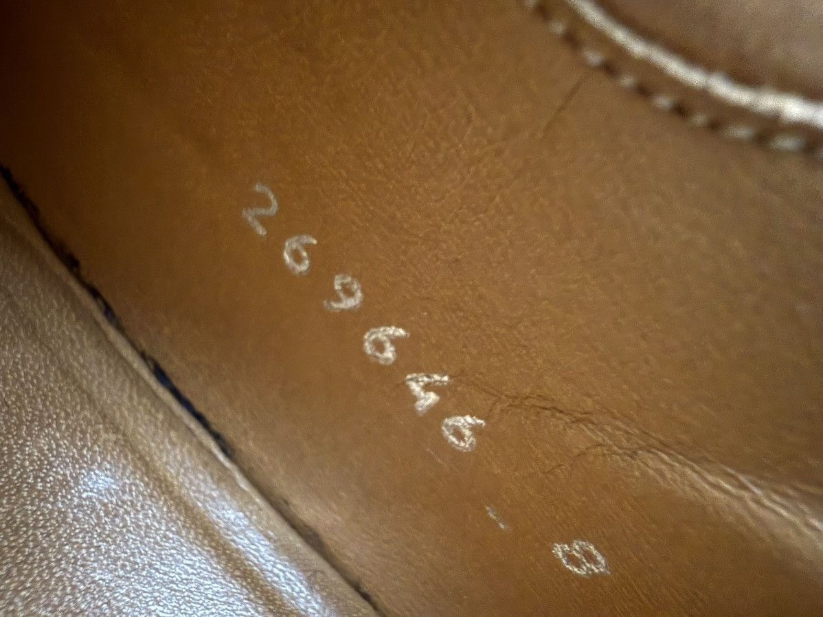 Gucci Gucci Vintage Burnished Brown Leather Oxford Dress Shoes Size US 8 / EU 41 - 15 Thumbnail