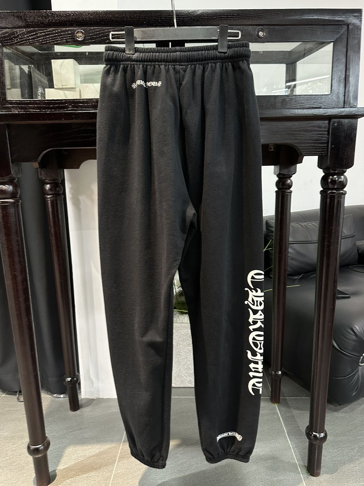 Chrome Hearts Chrome Hearts Logo Print Sweat Pants Size US 30 / EU 46 - 2 Thumbnail
