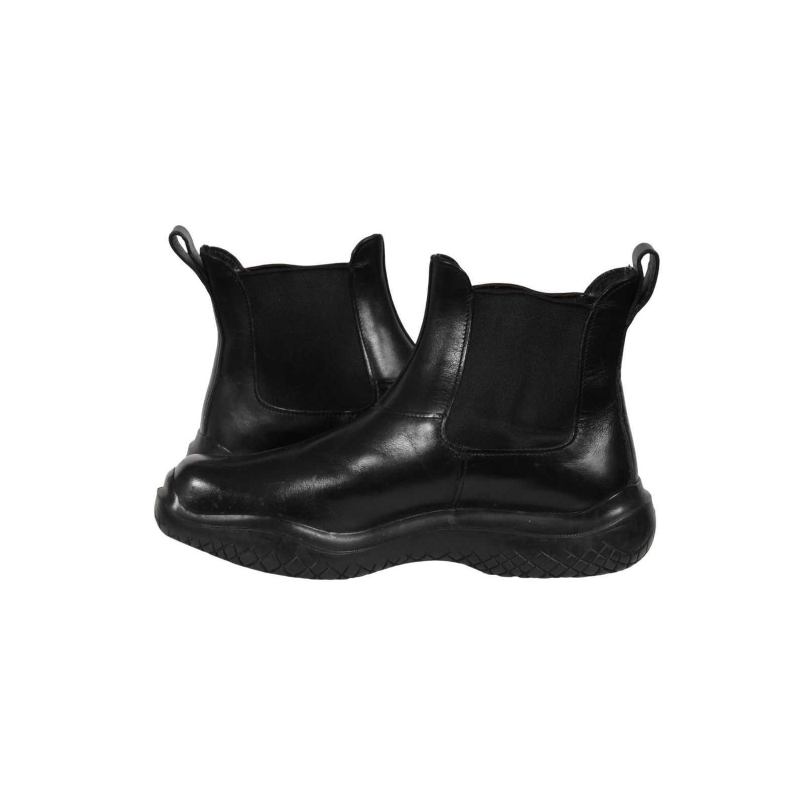 Prada AW99 Vintage Chelsea Boot Black Leather - 02616 Size US 7 / EU 40 - 9 Thumbnail