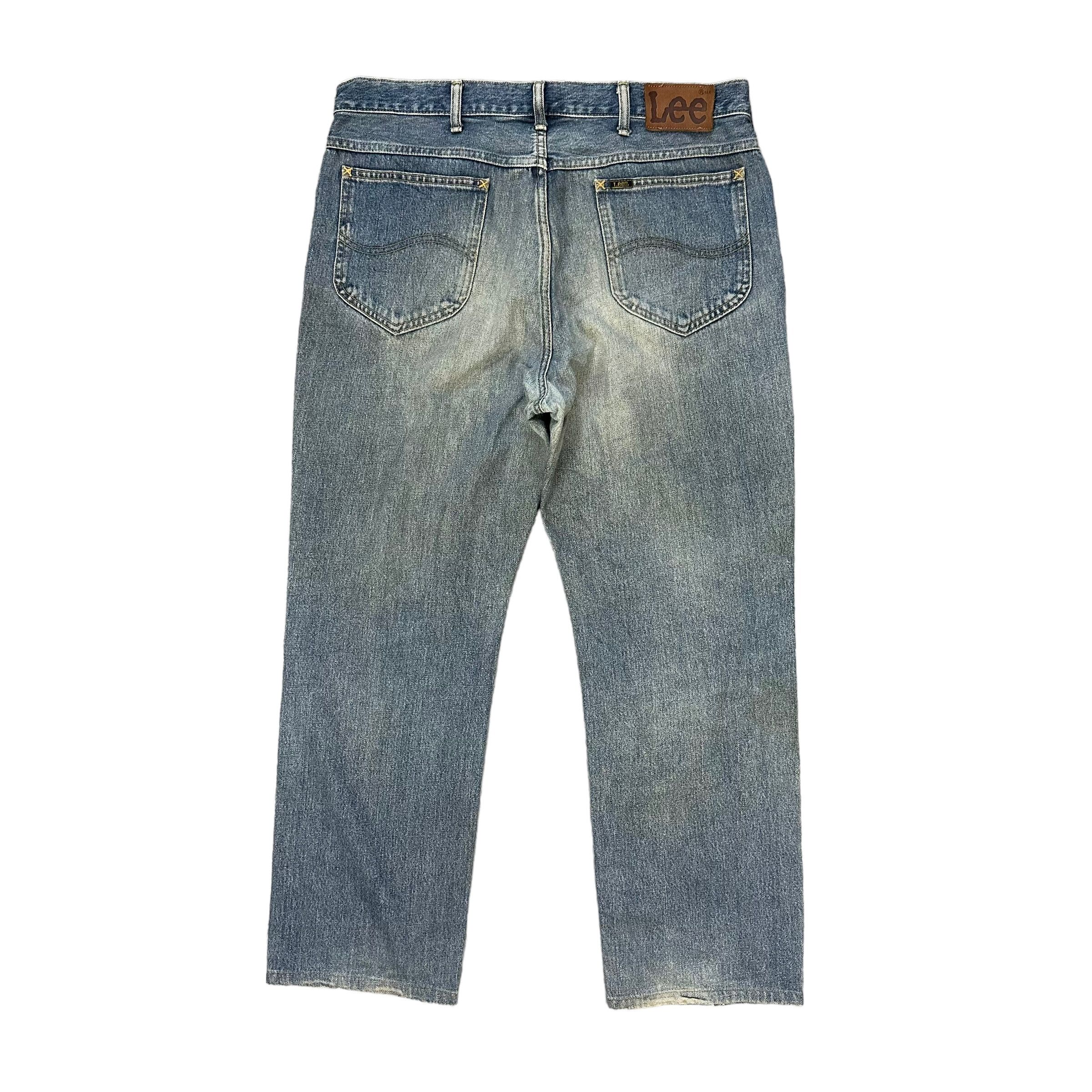 Lee LEE RIDERS WASHED DENIM PANT #8893-035 Size US 35 - 10 Thumbnail