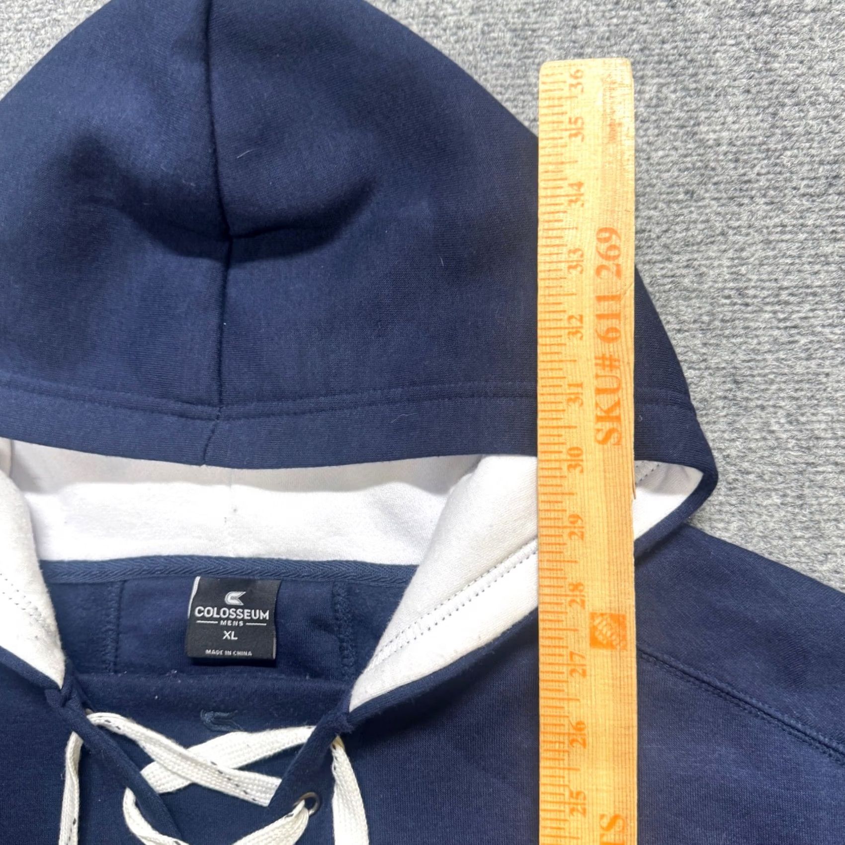 Vintage Colosseum Hoodie Men XL Pullover Blue Penn State Nittany Lions Lace Distressed Nittany Lions Football Size US XL / EU 56 / 4 - 5 Thumbnail