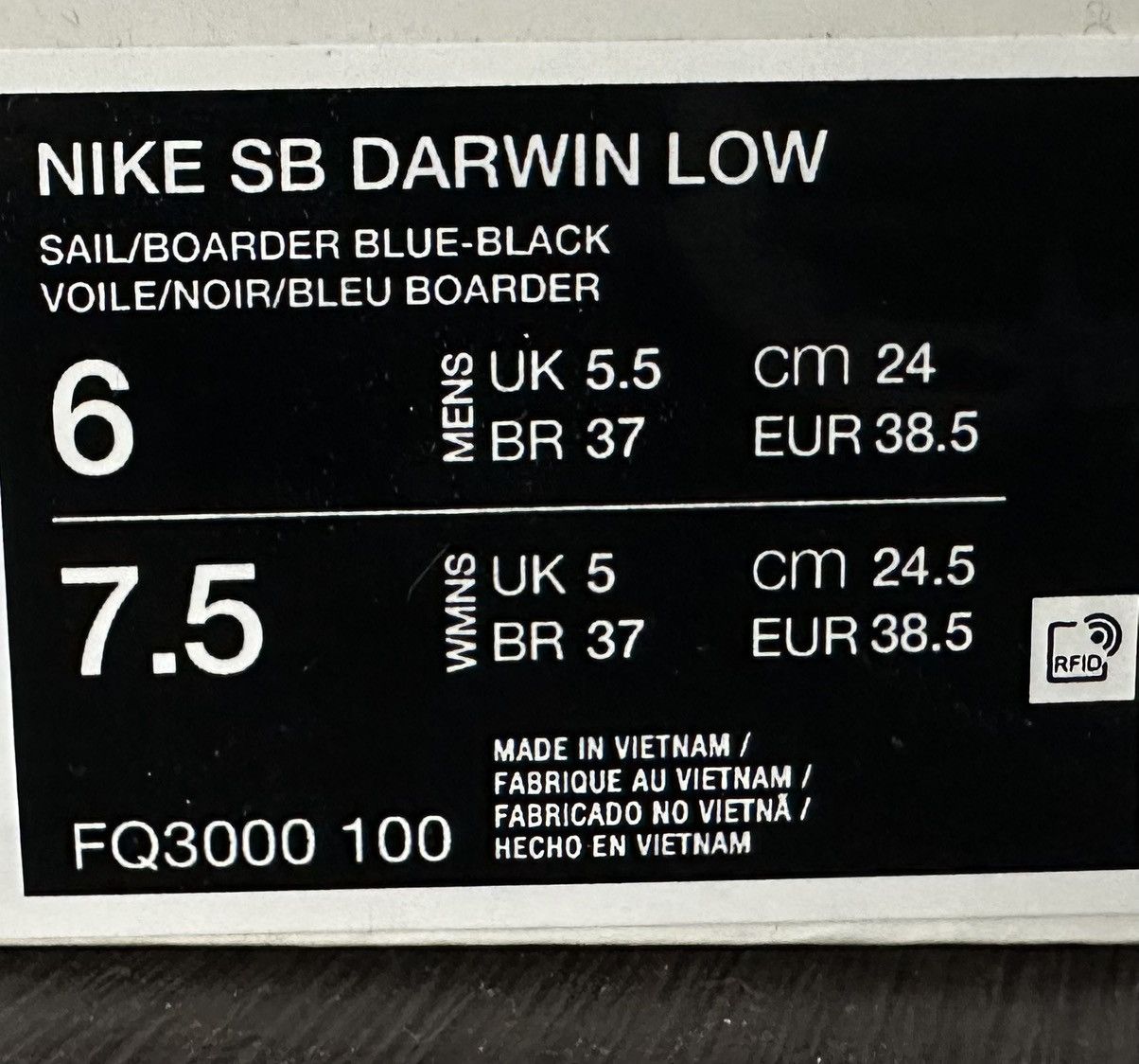 Nike SB Nike SB x Supreme Size US 6 / EU 39 - 4 Thumbnail