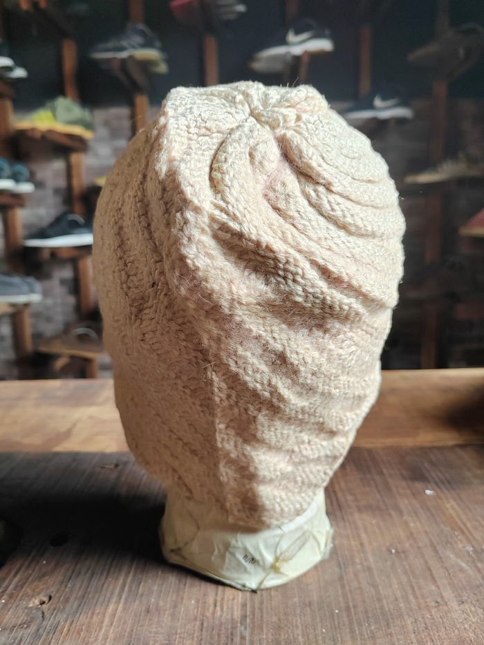 Japanese Brand Vintage Crochet Knitted handmade Hat Size ONE SIZE - 4 Thumbnail