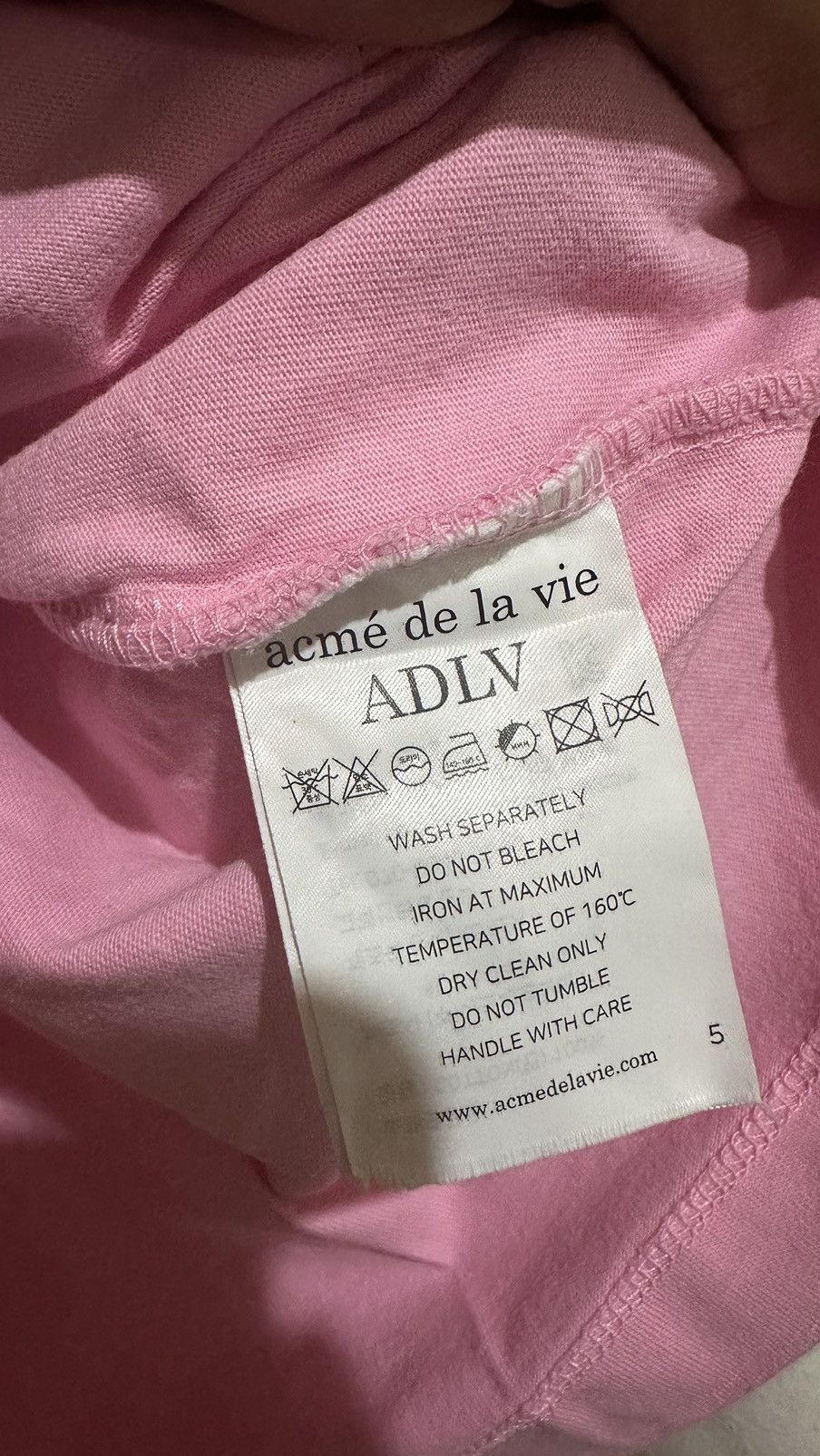 Anime × Pokemon Acme de La Vie x Pokemon Mew Pink Tshirt Size US L / EU 52-54 / 3 - 5 Thumbnail
