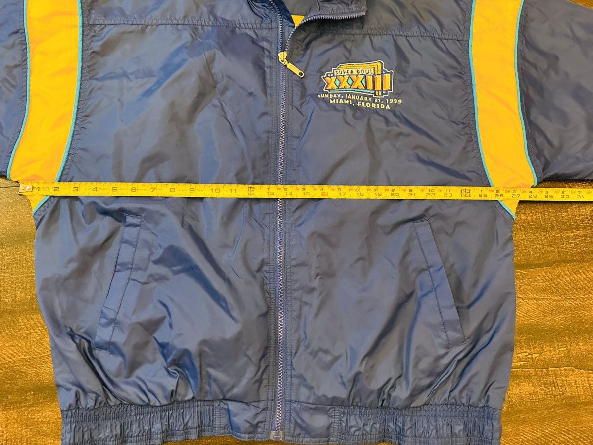 VTG 99 Super Bowl XXXIII Lightweight Men’s Starter Jacket-XL