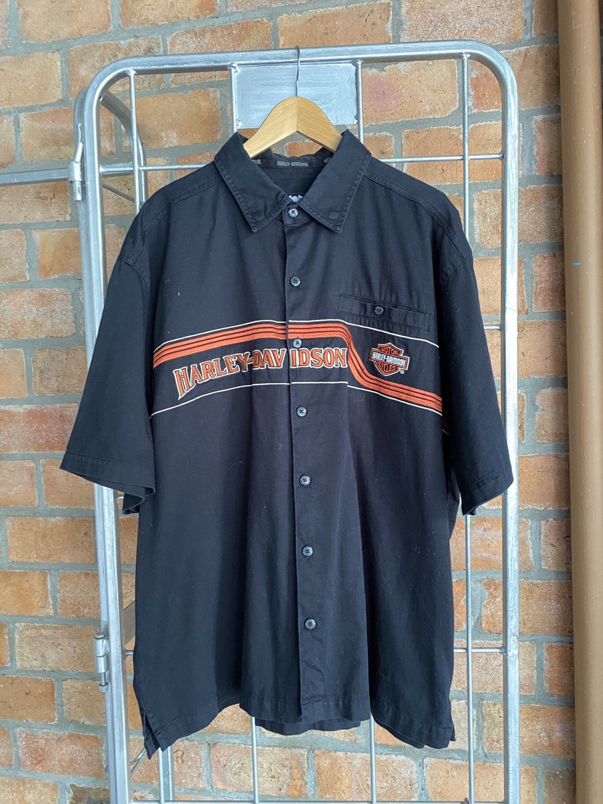 Harley Davidson Harley Heritage Black Statement Shirt Size US XL / EU 56 / 4 - 1 Thumbnail