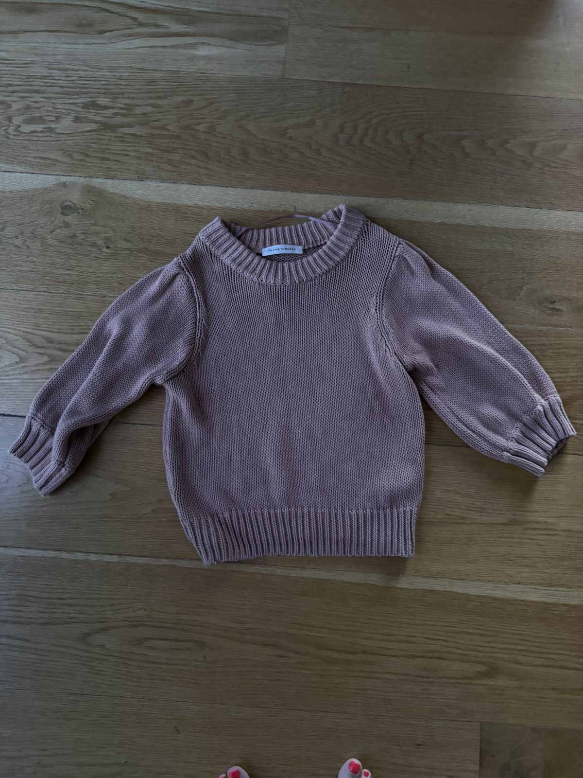 Other Skin & Threads - Dusky Pink Linen/cotton Knit Size S / US 4 / IT 40 - 2 Thumbnail