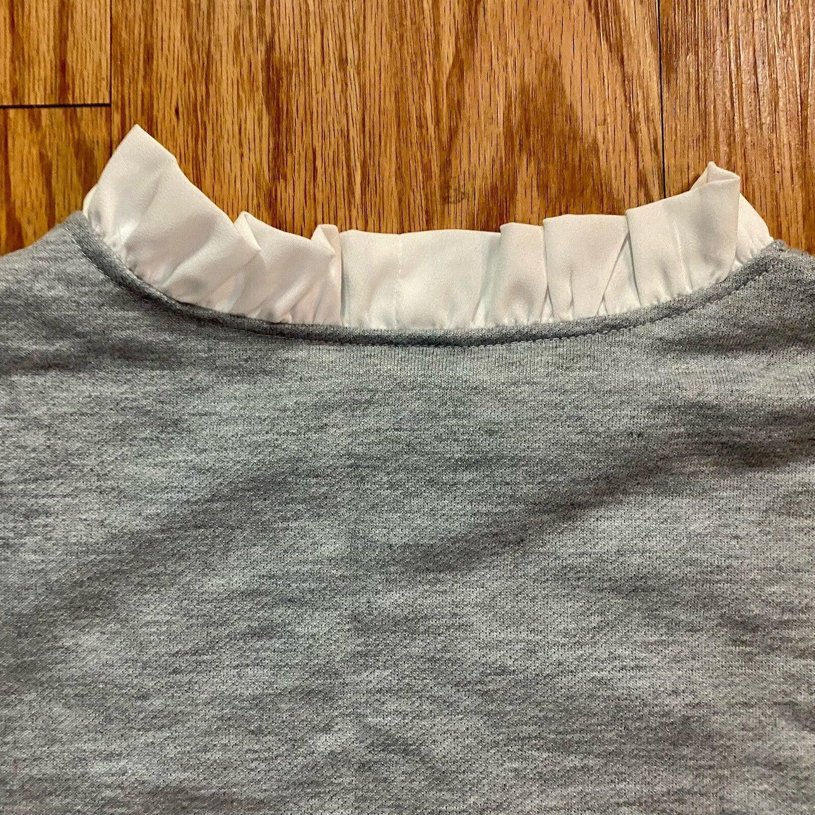 The Unbranded Brand Gray Layered Pullover Sweater Top Womens Medium Size M / US 6-8 / IT 42-44 - 10 Thumbnail