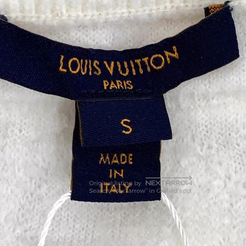 Louis Vuitton Louis Vuitton size s Off-white logo monogrammed printed she Size 24" / US 00 / IT 34 - 6 Thumbnail