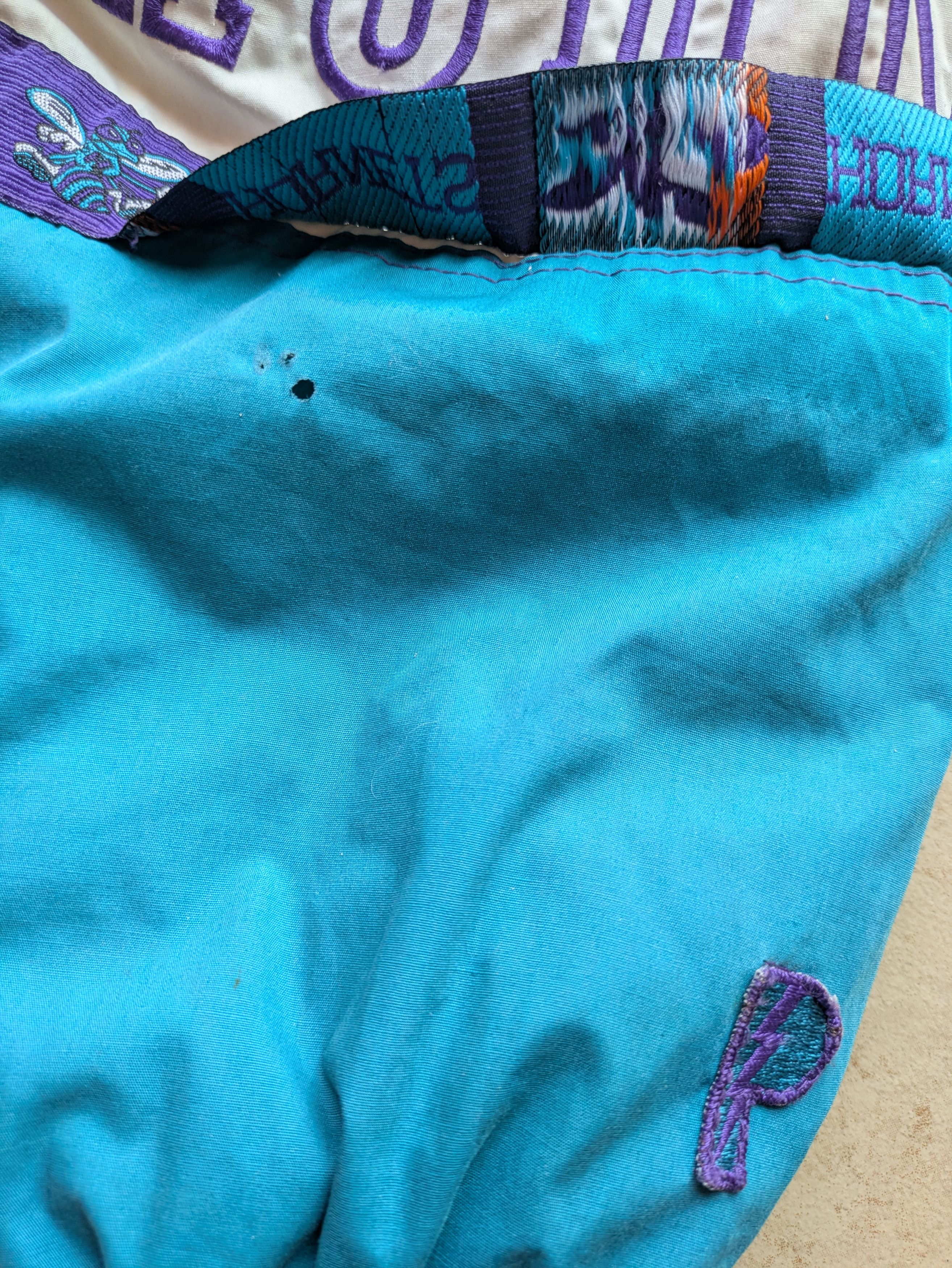 Starter Charlotte Hornets 90s PROPLAYER puffer M teal NBA vtg Size US M / EU 48-50 / 2 - 4 Thumbnail