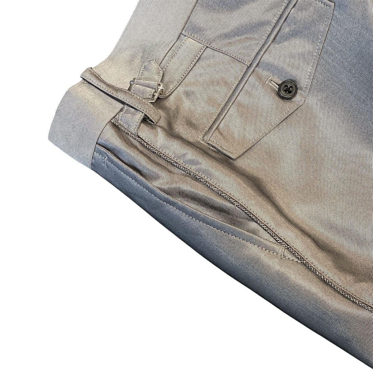 Tornado Mart Tornado Mart Silver Braided Flare Pants Size US 30 / EU 46 - 10 Thumbnail