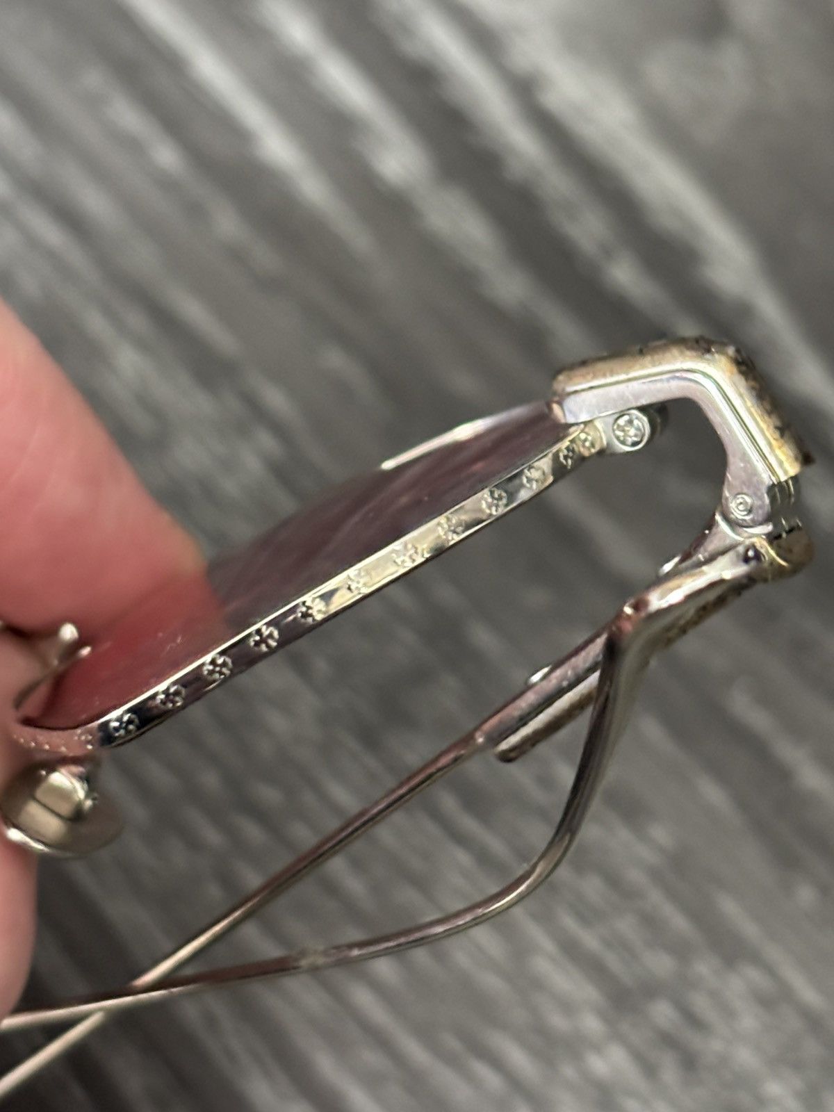 Chrome Hearts Bean Sunglasses Pink & Silver Size ONE SIZE - 5 Thumbnail