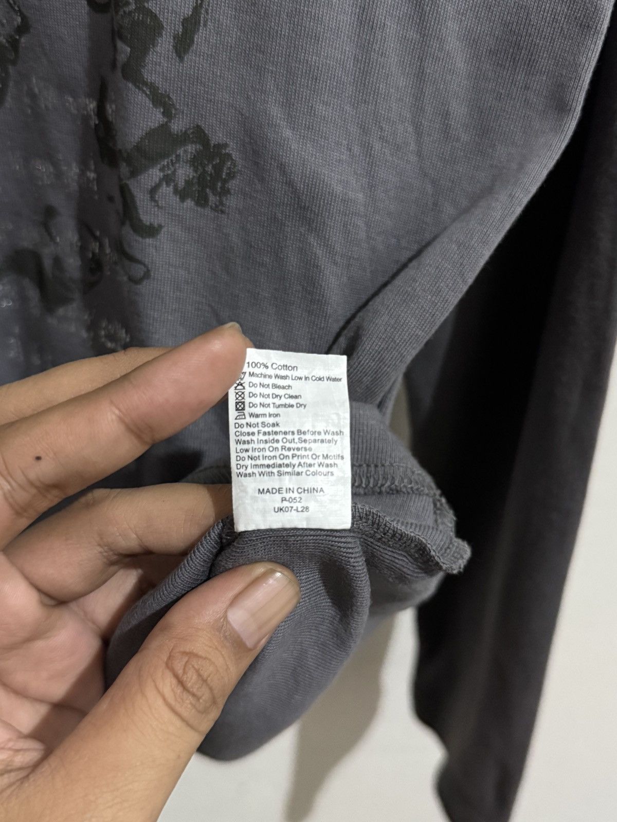 Hysteric Glamour Y2k Hang teng poem lgb ifsixwasnine longsleeve Size US L / EU 52-54 / 3 - 7 Thumbnail