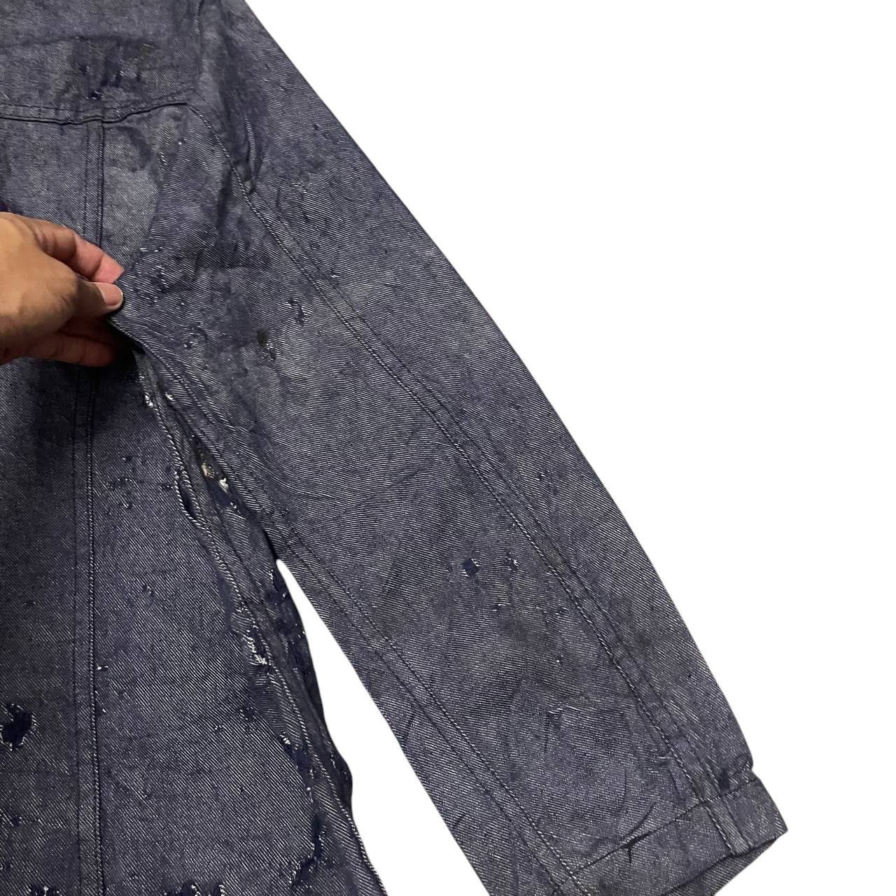 Vintage Vintage Adolphe Lafont Thrashed Denim Jacket Size US S / EU 44-46 / 1 - 17 Thumbnail