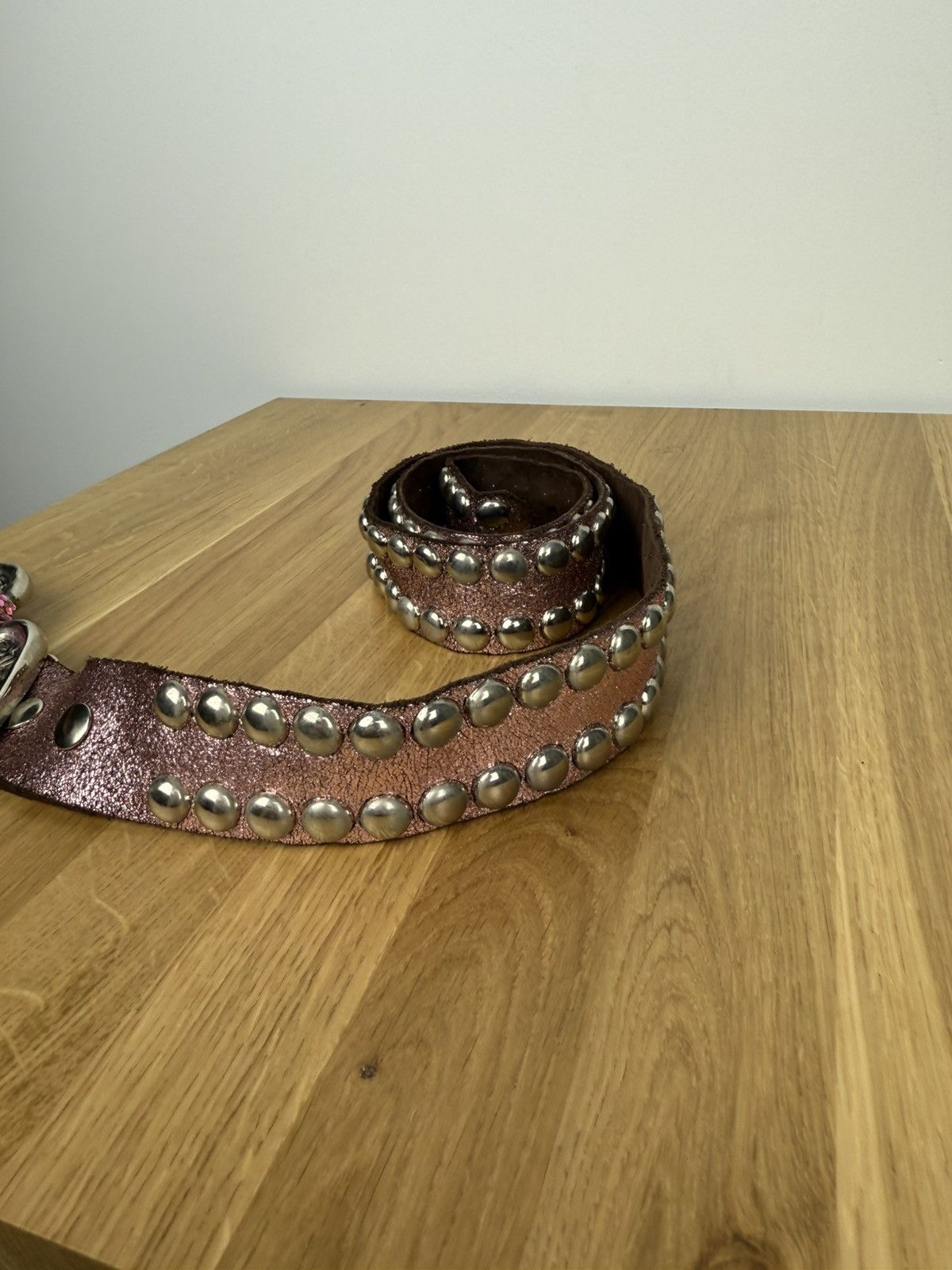 Vintage RARE SISKIYOU BUCKLE VINTAGE HEART BELT OPIUM Y2K STYLE Size 36 - 4 Thumbnail