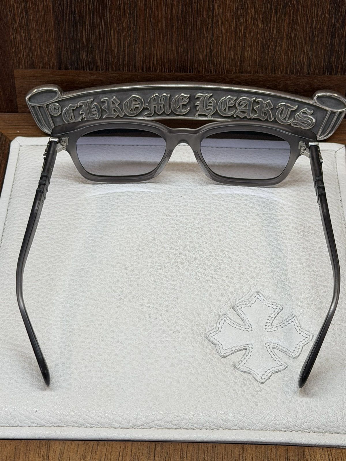 Chrome Hearts Chrome Hearts Testerical Sunglasses Size ONE SIZE - 8 Thumbnail