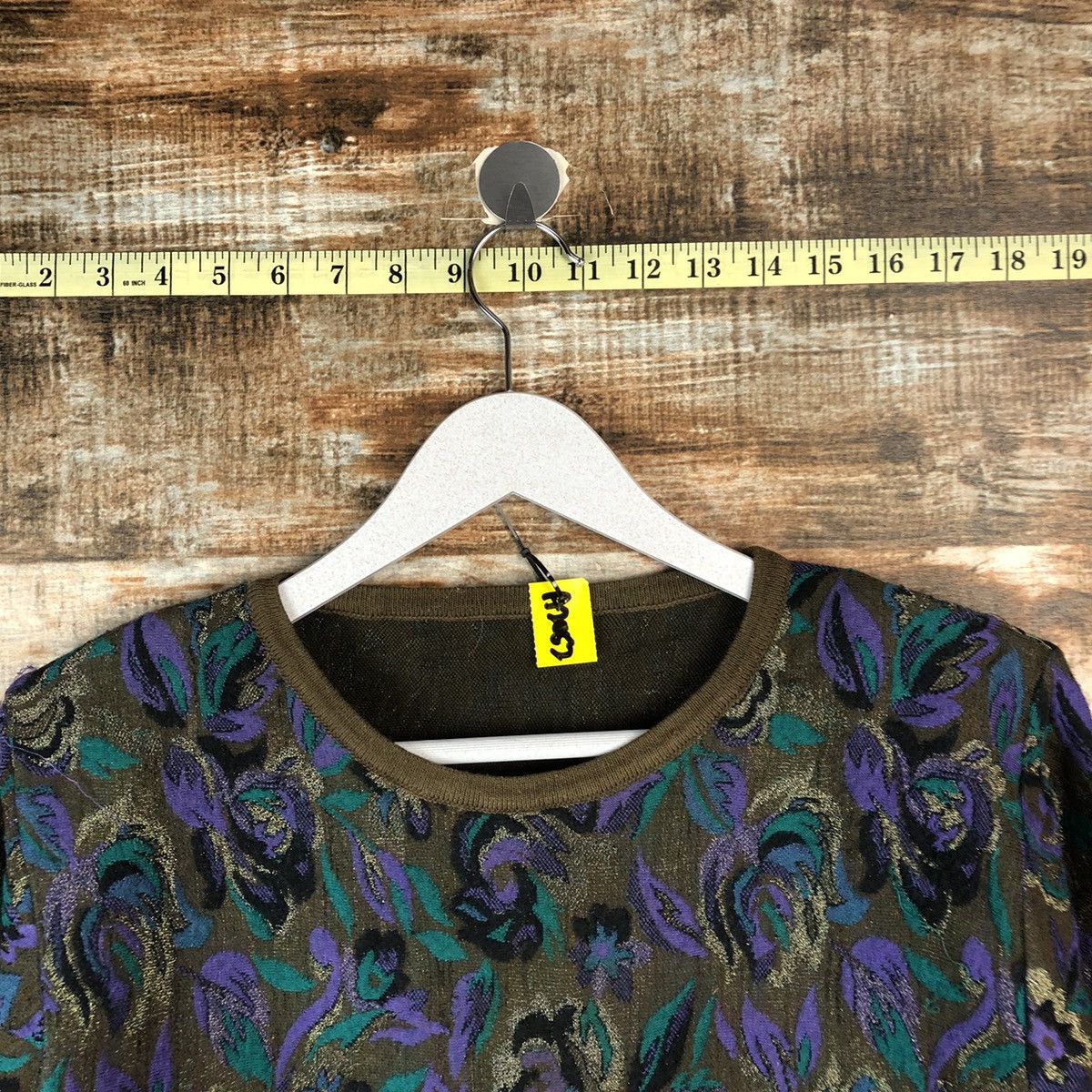 Japanese Brand Japan vintage art Purple Knitwear #A2051 Size S / US 4 / IT 40 - 4 Thumbnail