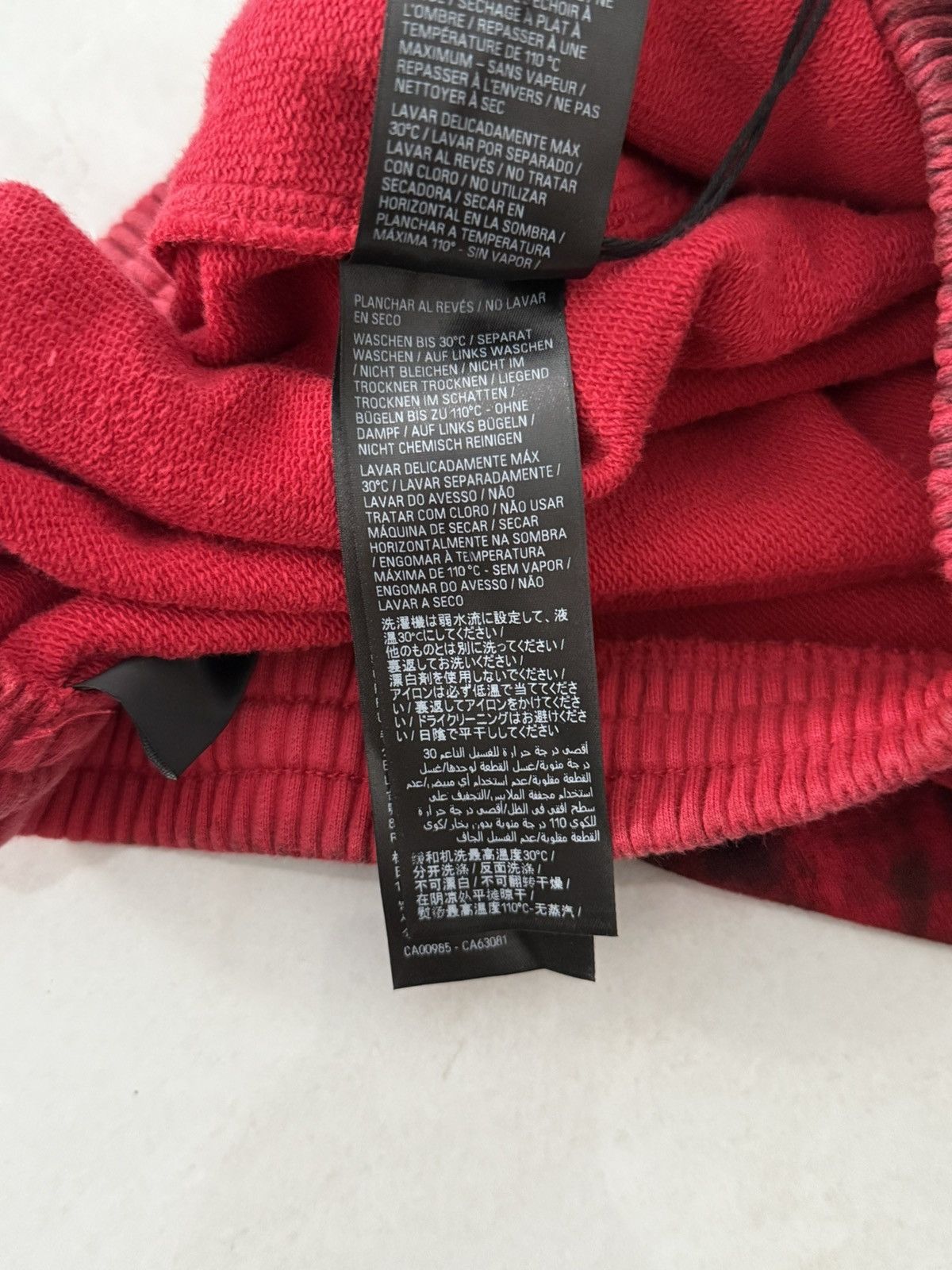Balenciaga Balenciaga SS23 Red Skater Graffiti Sweatpants Sz.M Size US 34 / EU 50 - 15 Thumbnail