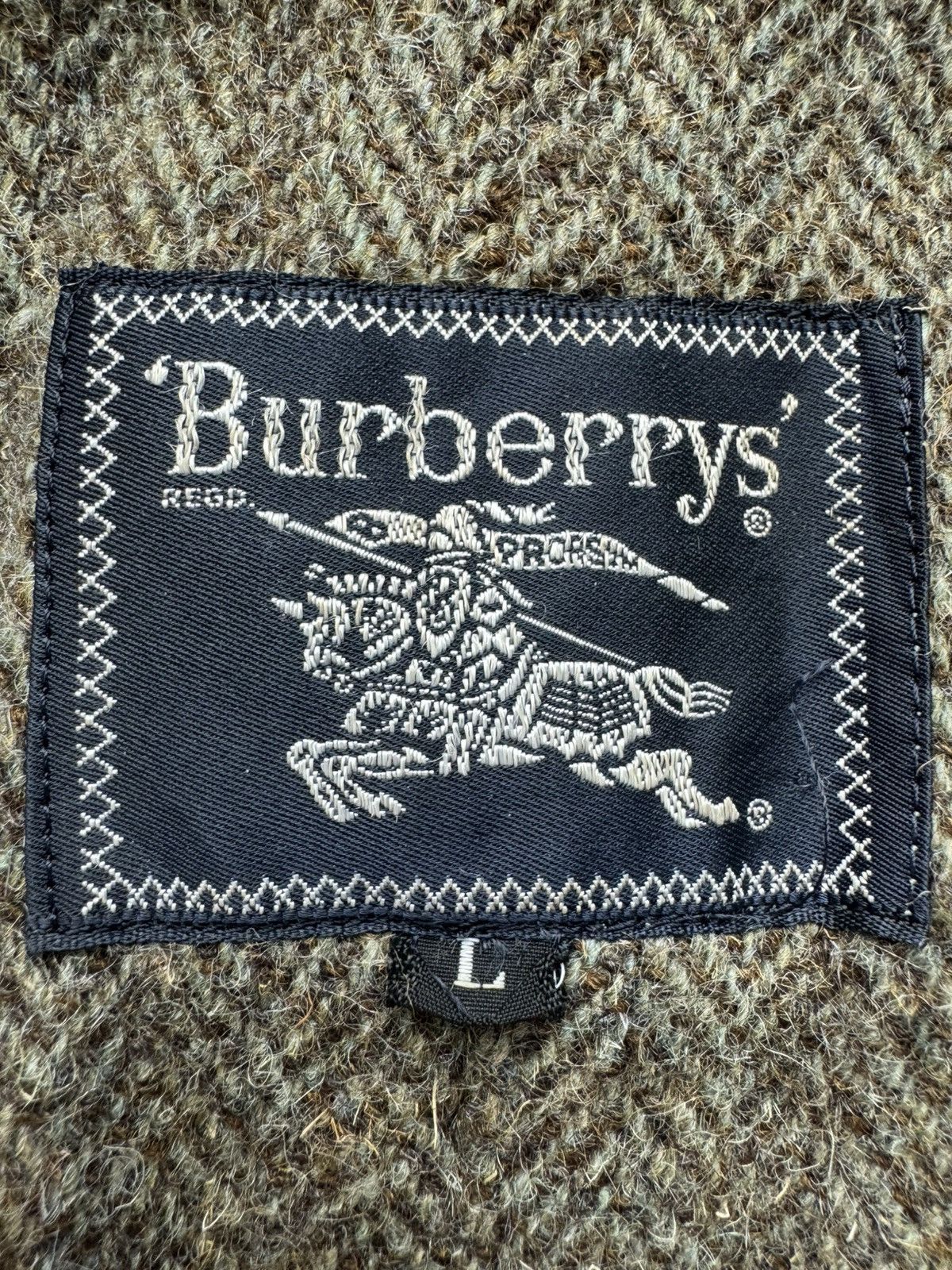 Burberry VERY RARE VINTAGE JACKET PARKA COAT BURBERRY LINED WOOL Size US L / EU 52-54 / 3 - 5 Thumbnail