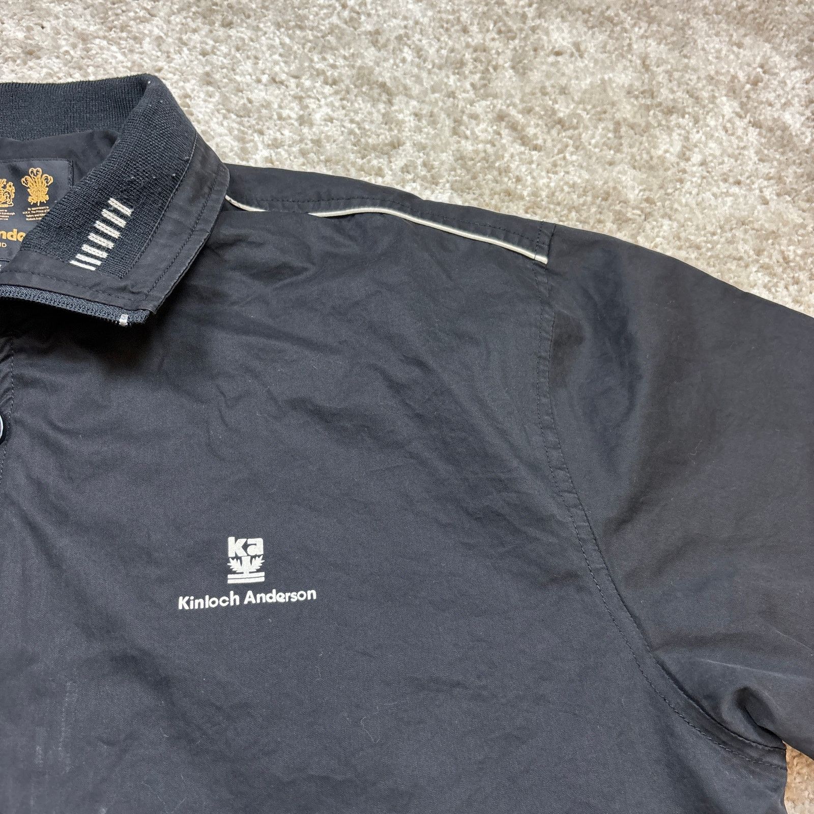 Designer × Vintage Vintage Kinloch Anderson Scotland Bomber Track Jacket Large Size US L / EU 52-54 / 3 - 3 Thumbnail