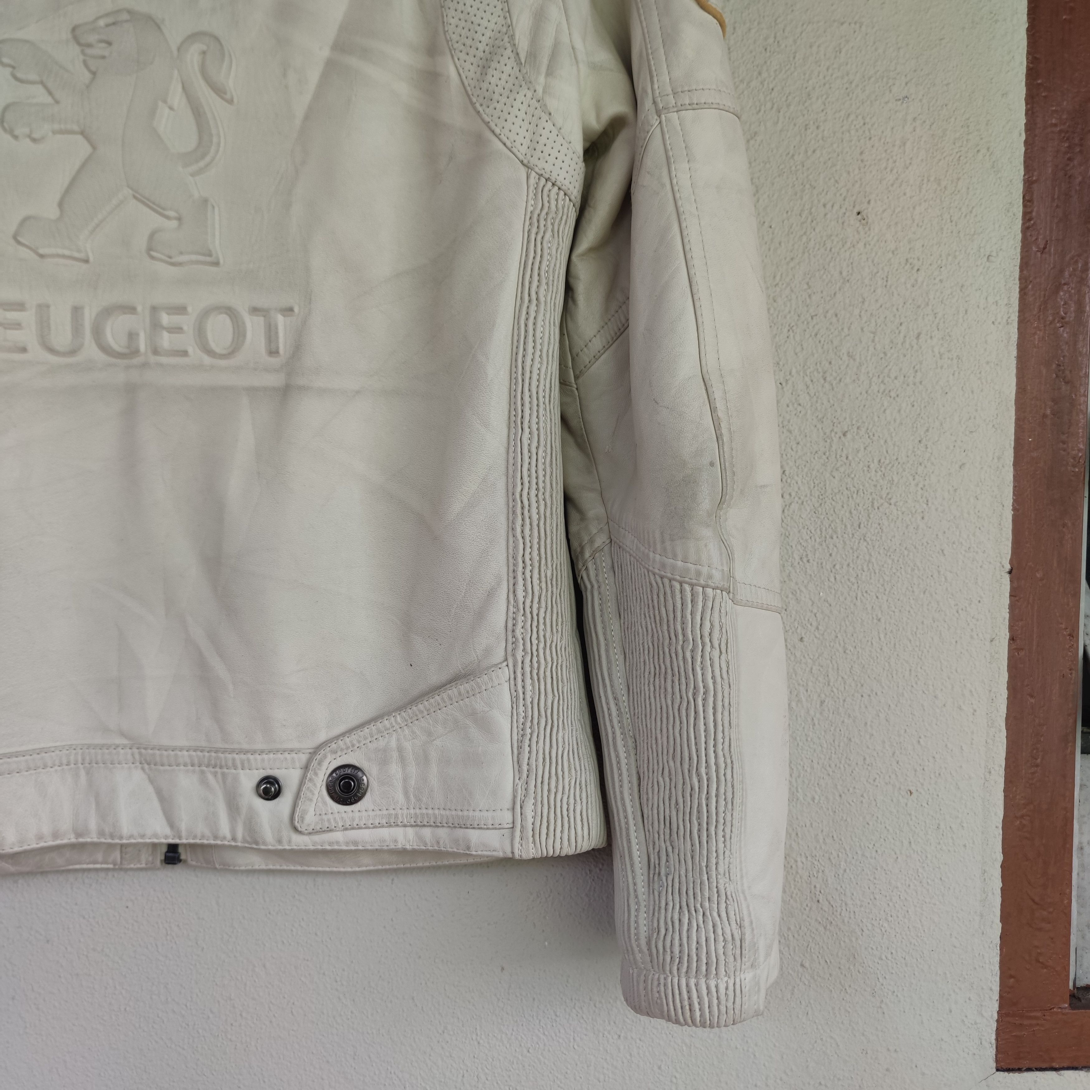 Le Coq Sportif SUPER RARE LE COQ SPORTIF x PEUGEOT 207 RC SHEEP SKIN JACKET Size US M / EU 48-50 / 2 - 7 Thumbnail