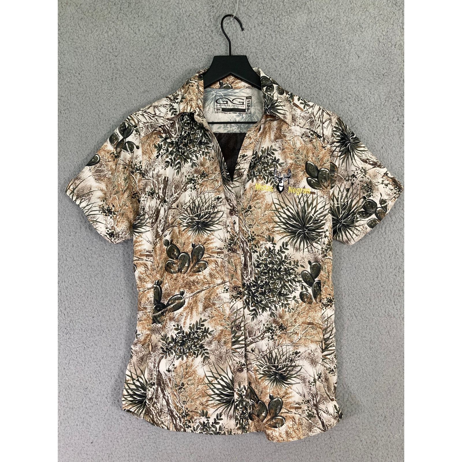 Other GameGuard Men's Camouflage Button-Up Shirt Size S Size US S / EU 44-46 / 1 - 5 Thumbnail