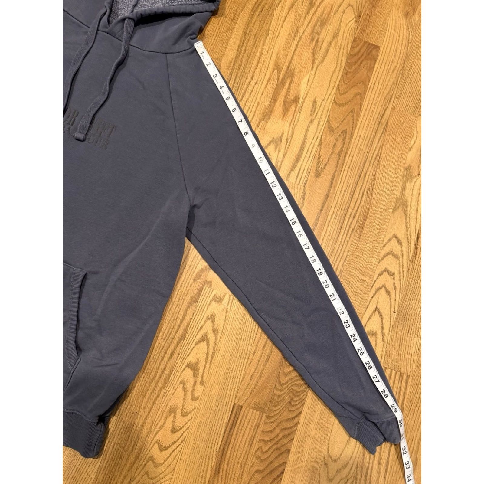 Vintage Taylor Swift The Eras Tour 2023 Hoodie Sweatshirt Medium Blue Gray Pullover Size M / US 6-8 / IT 42-44 - 8 Thumbnail