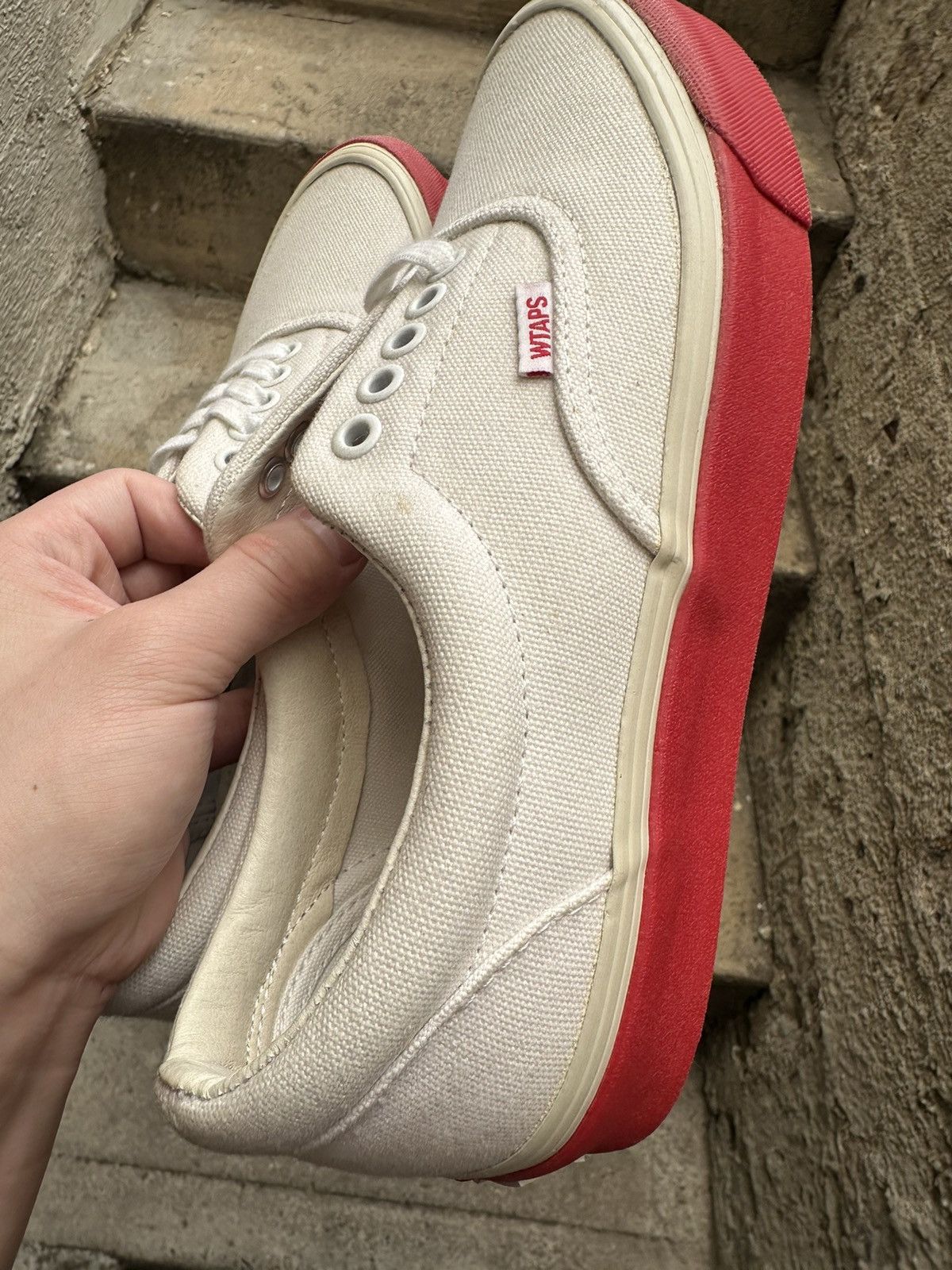 Vans × Wtaps Vans Vault x WTAP OG Era LX White Red Blue Size US 7.5 / EU 40-41 - 7 Thumbnail